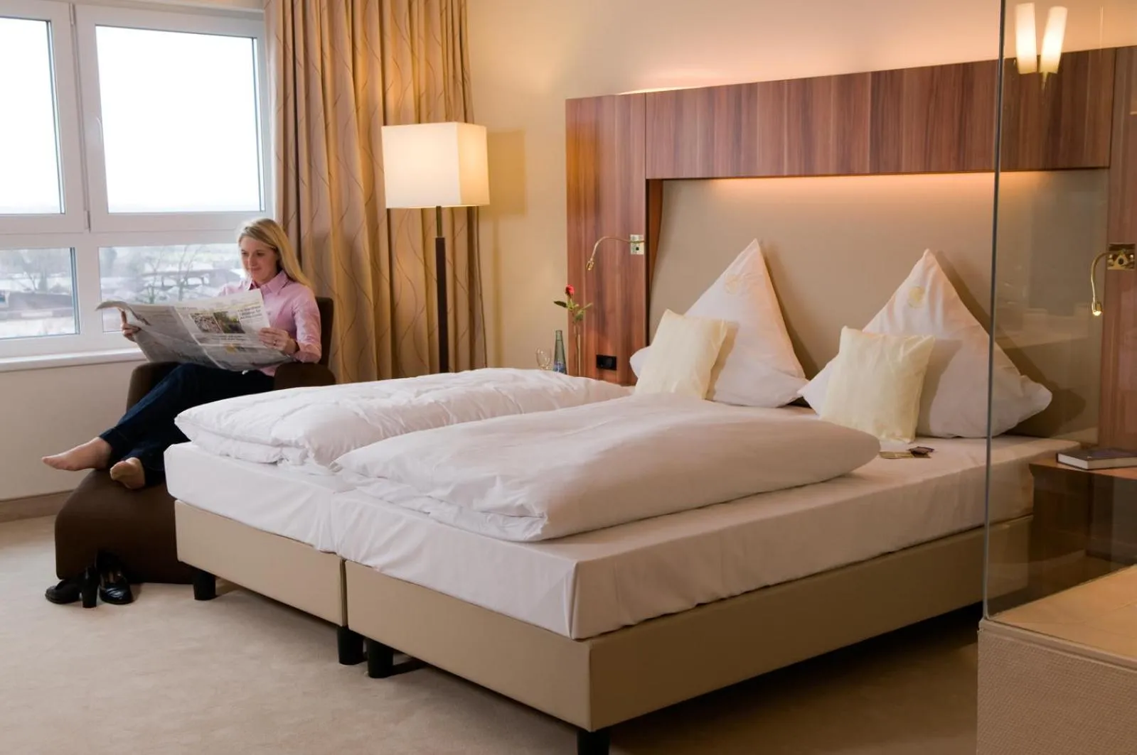 Photo of the whole room, Bed in Ringhotel Katharinen Hof