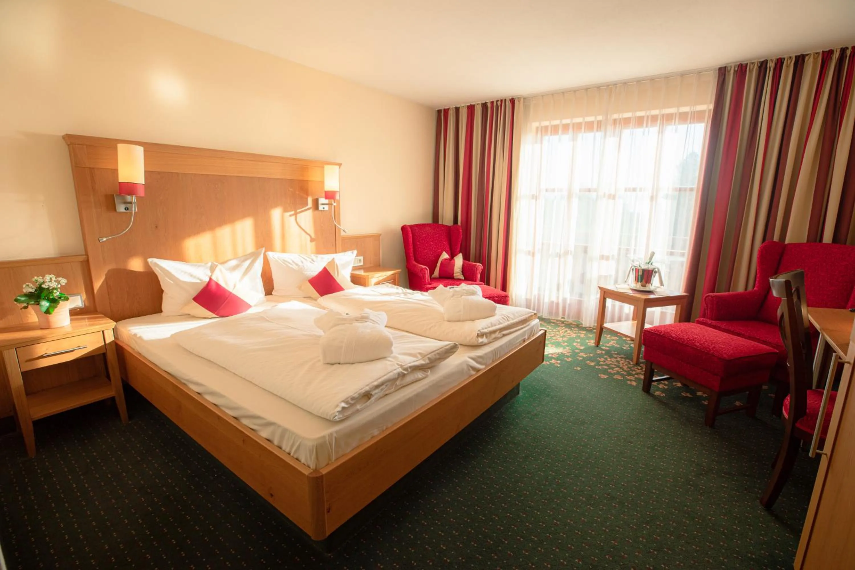 Photo of the whole room in SeeHotel Wassermann