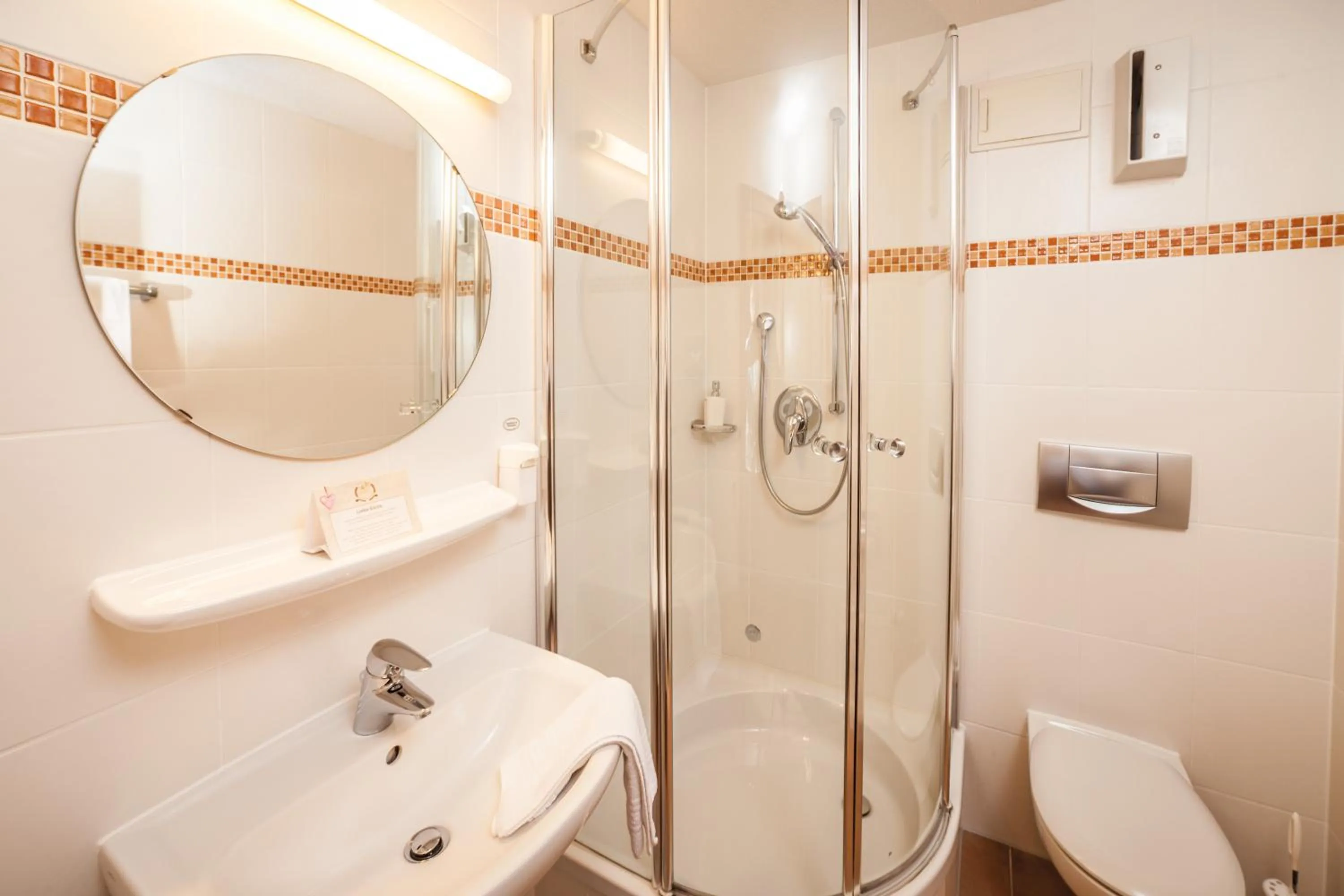 Bathroom in SeeHotel Wassermann