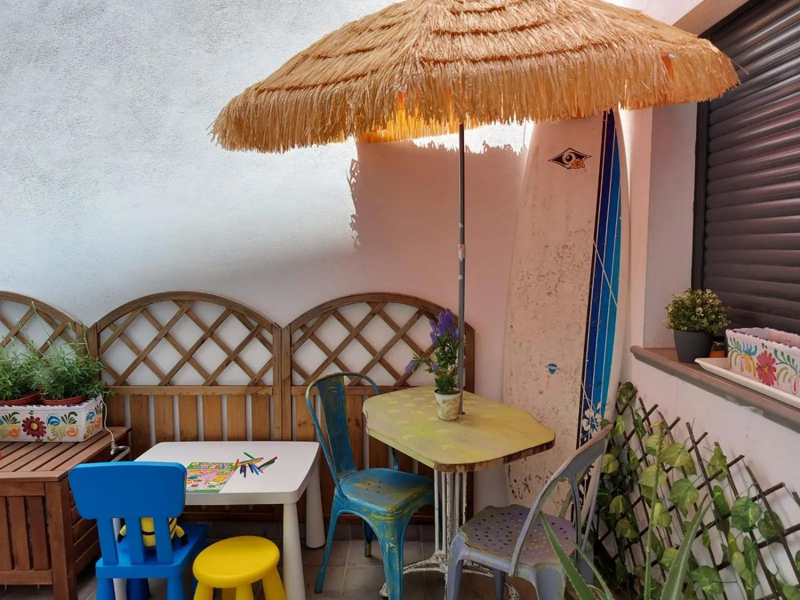 Decorative detail in Bnbook Medea Apartments