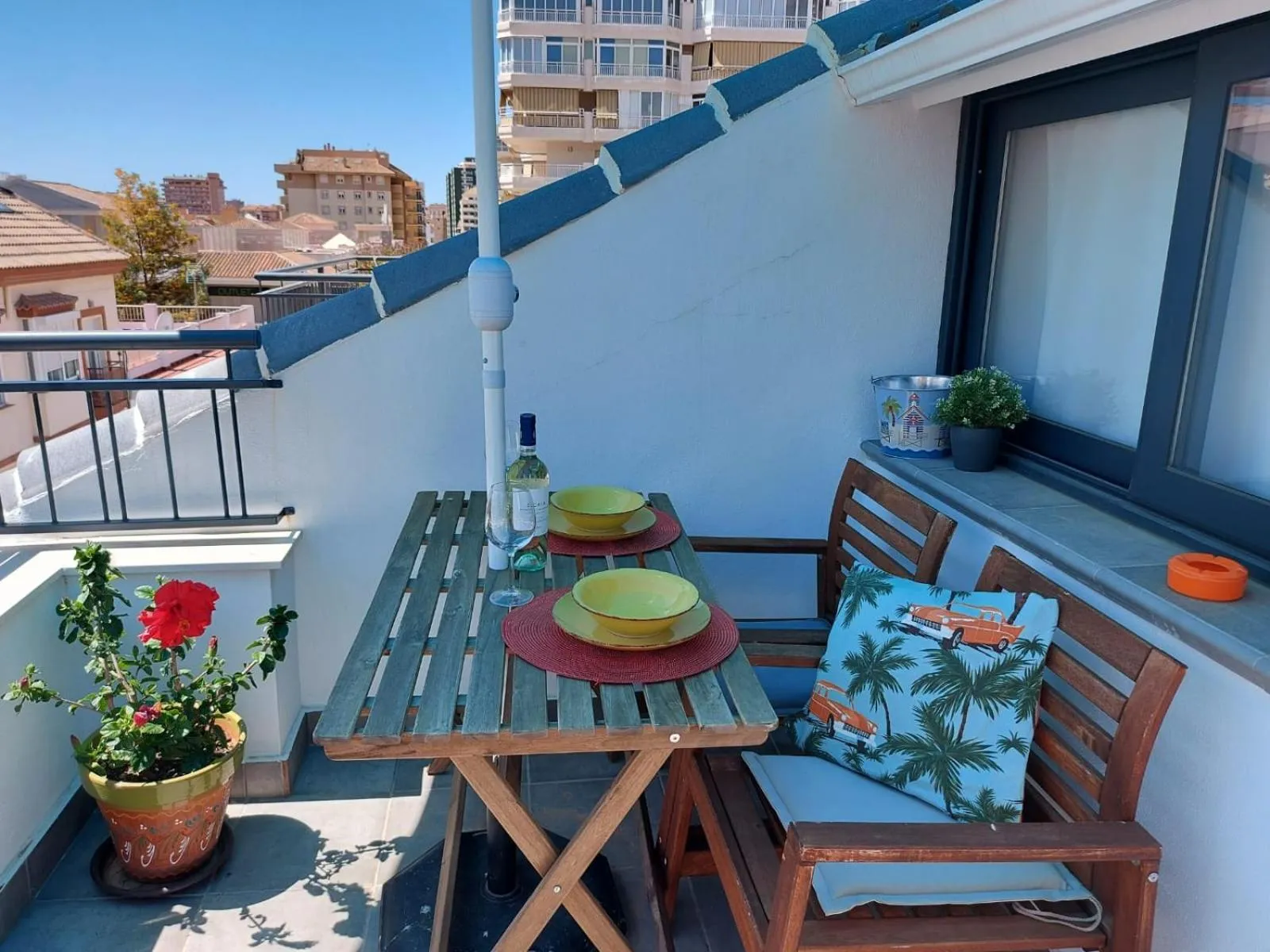 Balcony/Terrace in Bnbook Medea Apartments