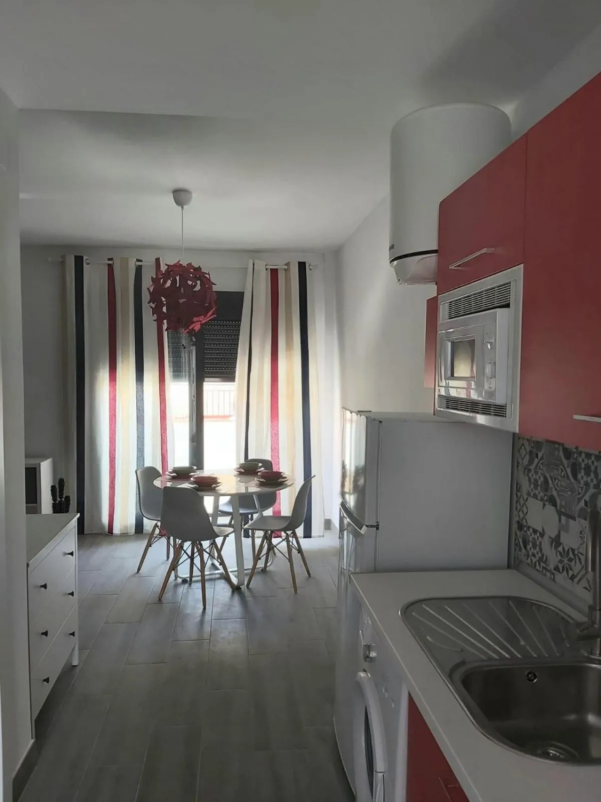 Kitchen or kitchenette in Bnbook Medea Apartments