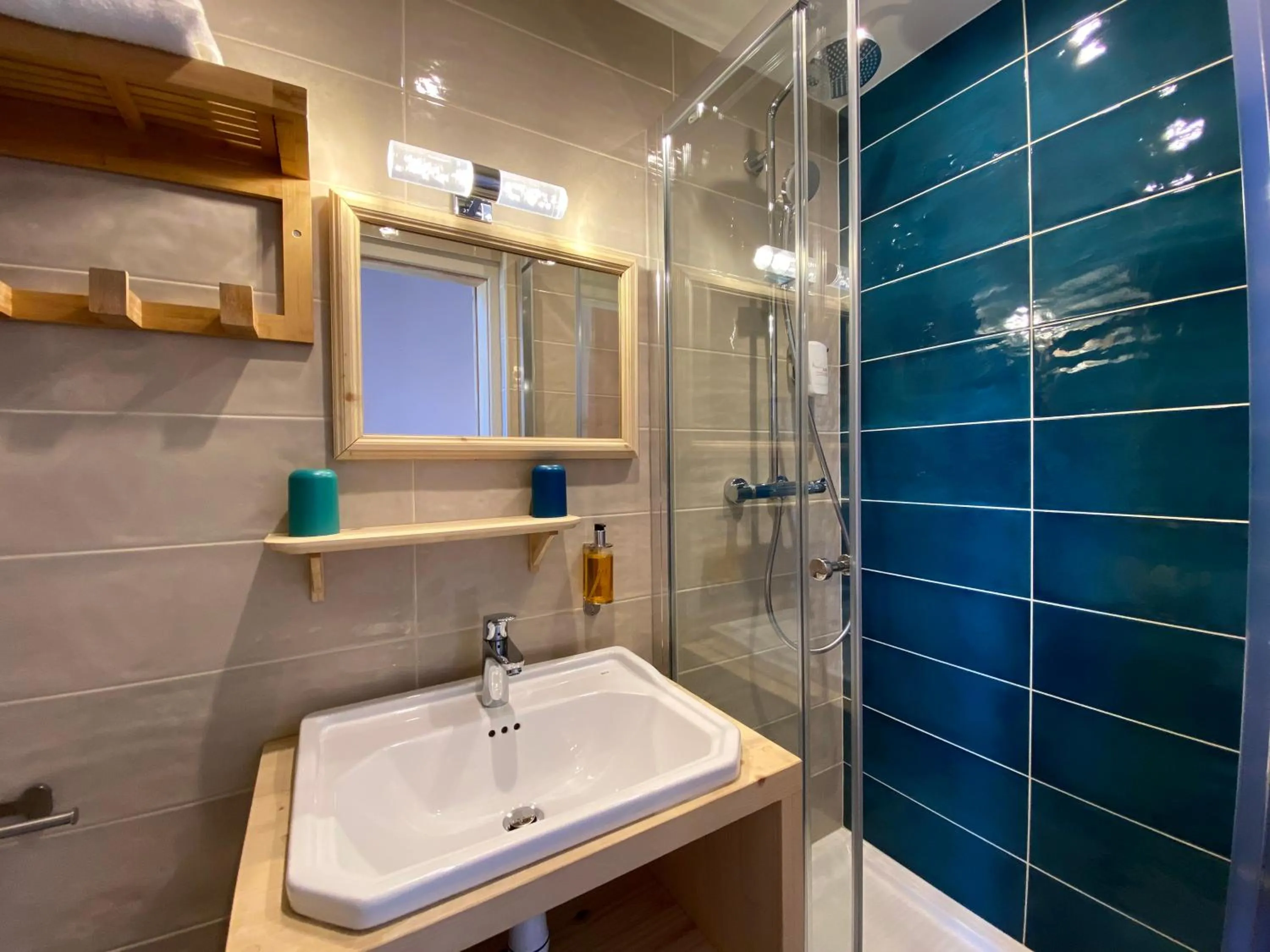 Bathroom in hôtel oberland