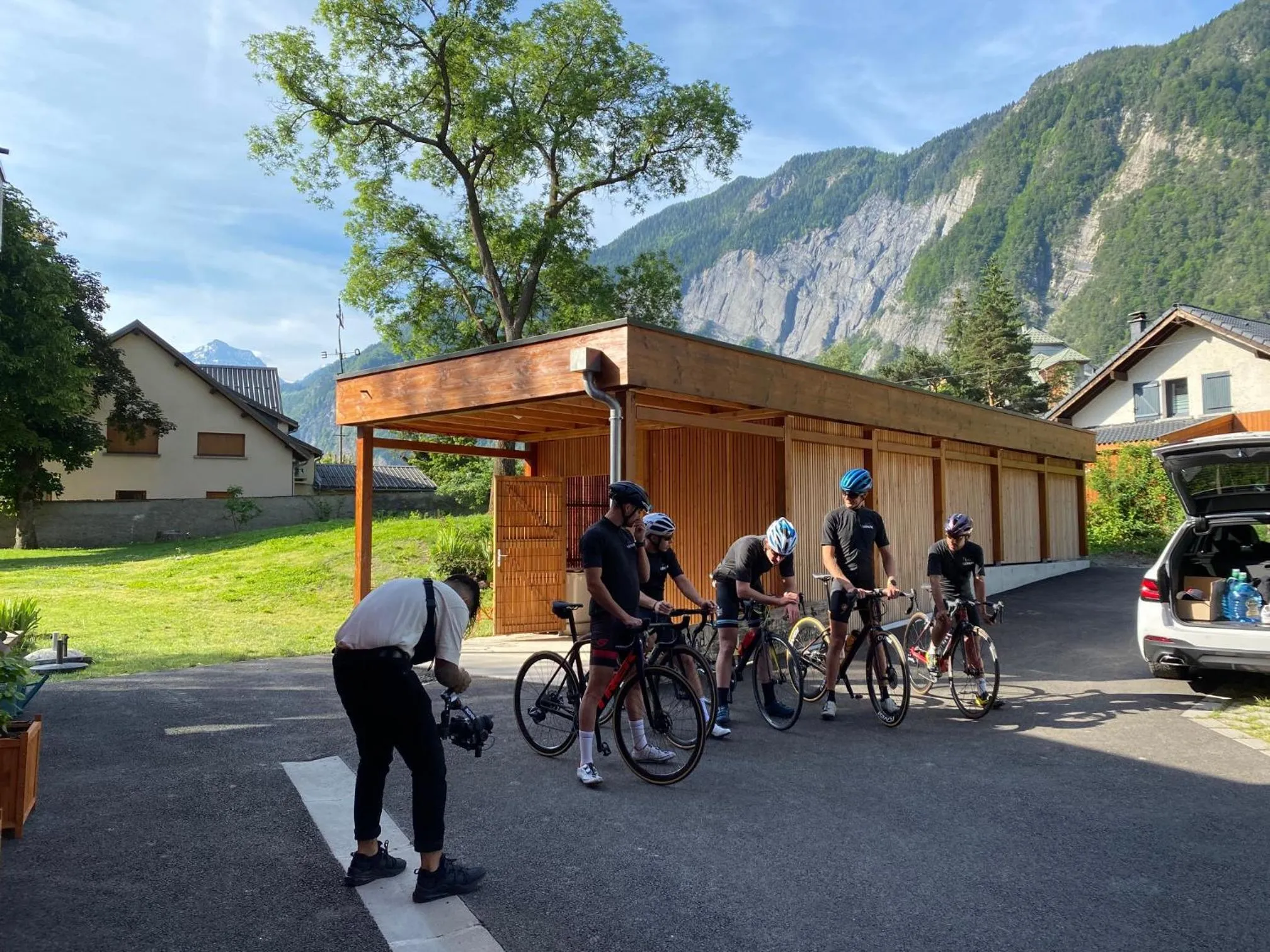 Cycling in hôtel oberland