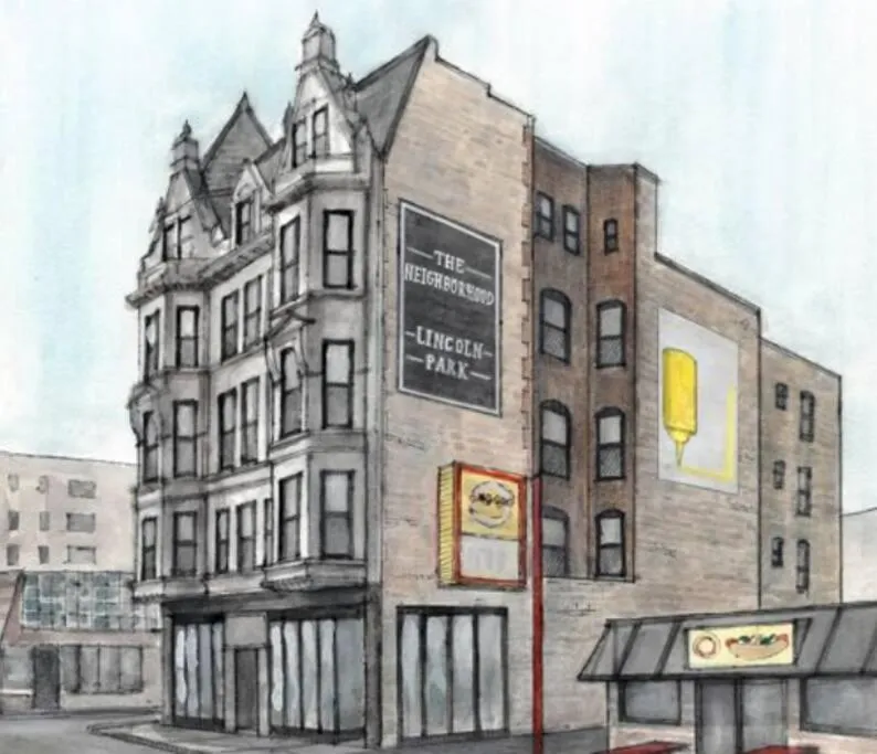 Property building in The Neighborhood Hotel Lincoln Park