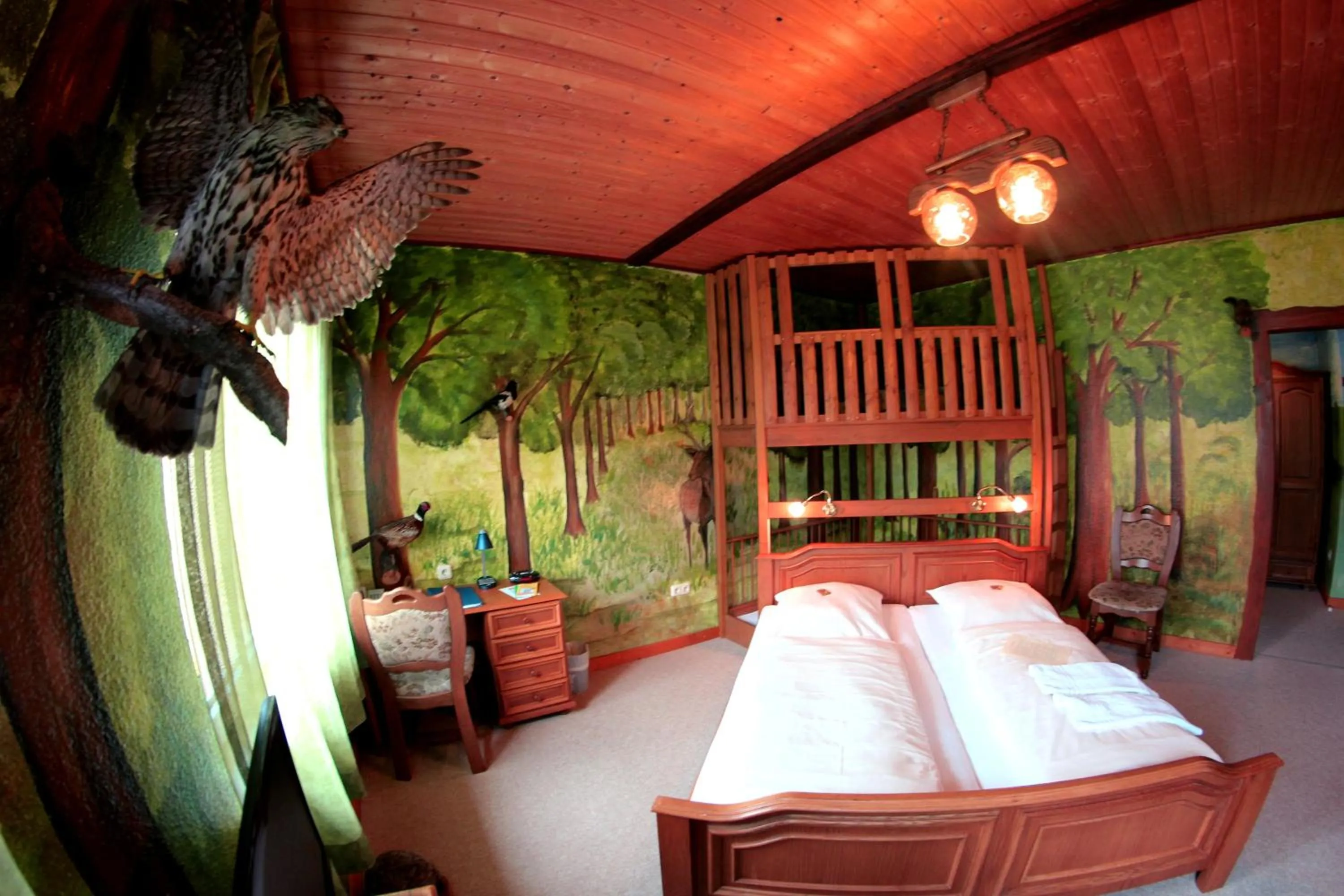 Bed in Hotel Restaurant Zum Postillion