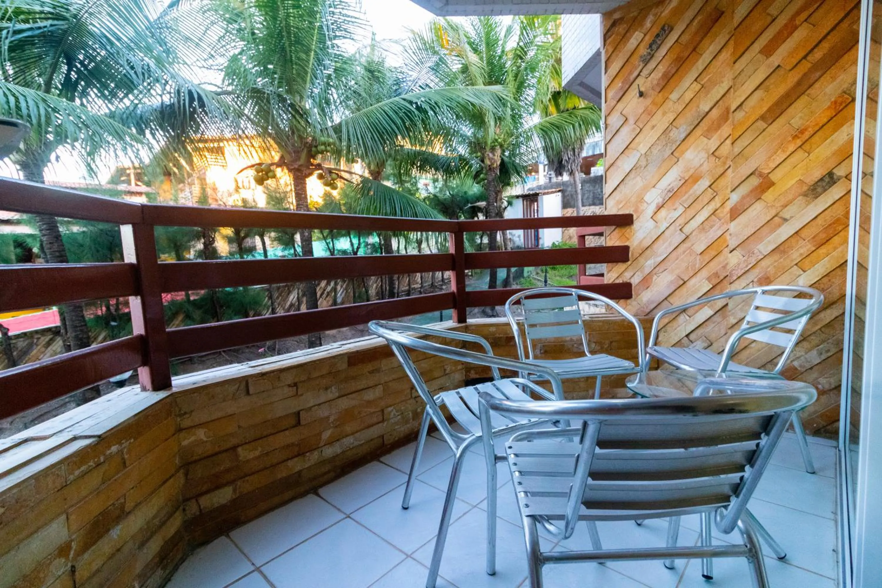 Balcony/Terrace in Flat Pipa's Bay
