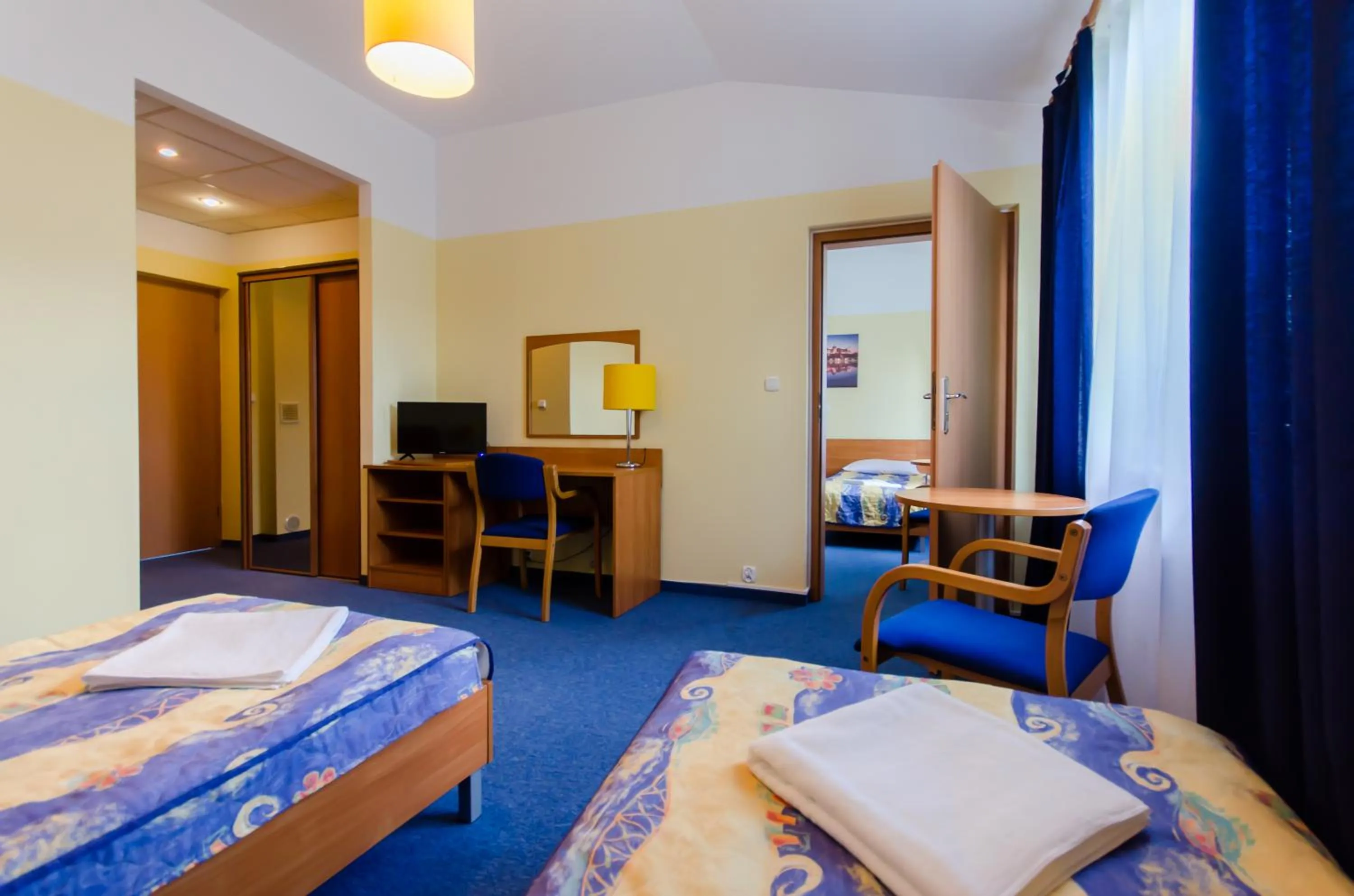 Bed in HOTEL A4 Airport Kraków MOP Morawica