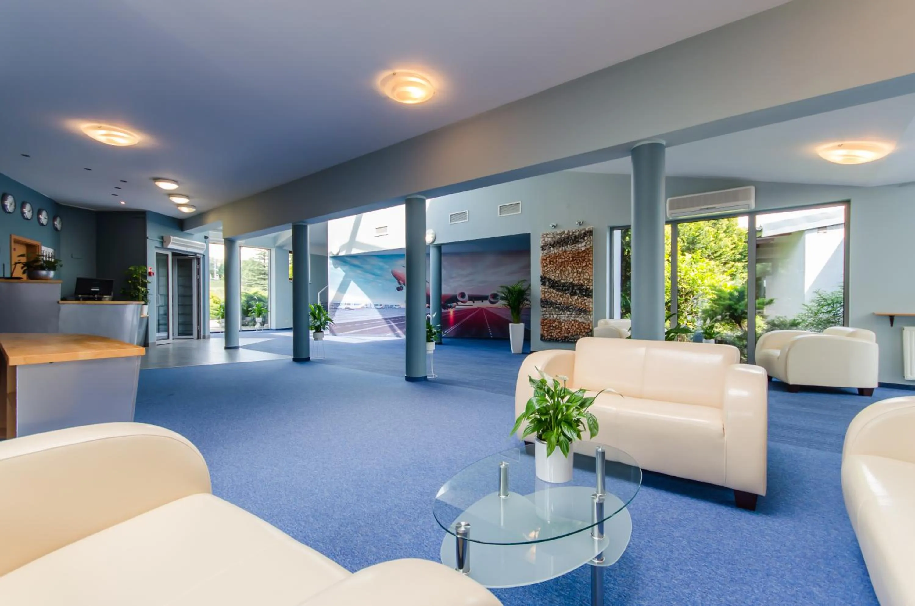Lobby or reception in HOTEL A4 Airport Kraków MOP Morawica