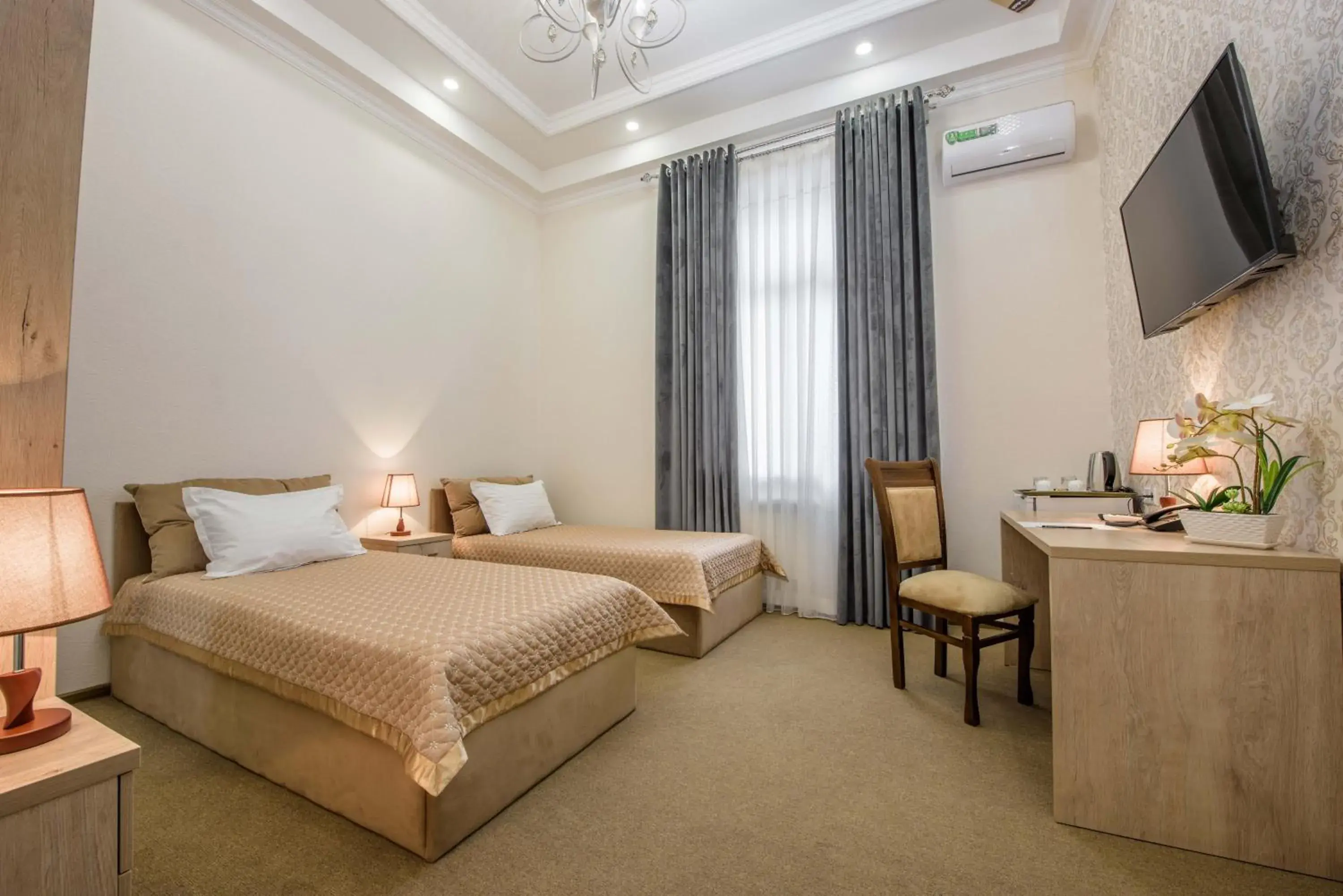 Bed in Huzur Hotel Tashkent Bed in Huzur Hotel Tashkent