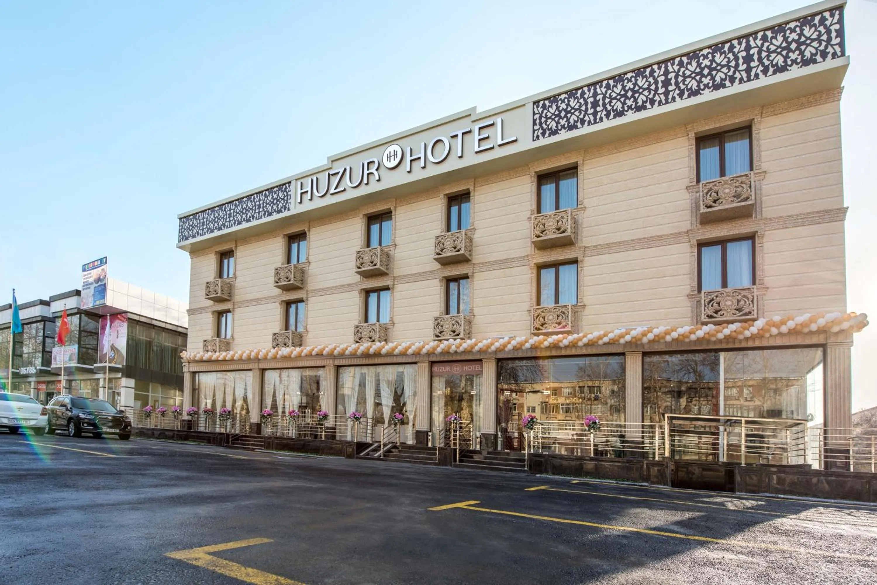 Property building in Huzur Hotel Tashkent