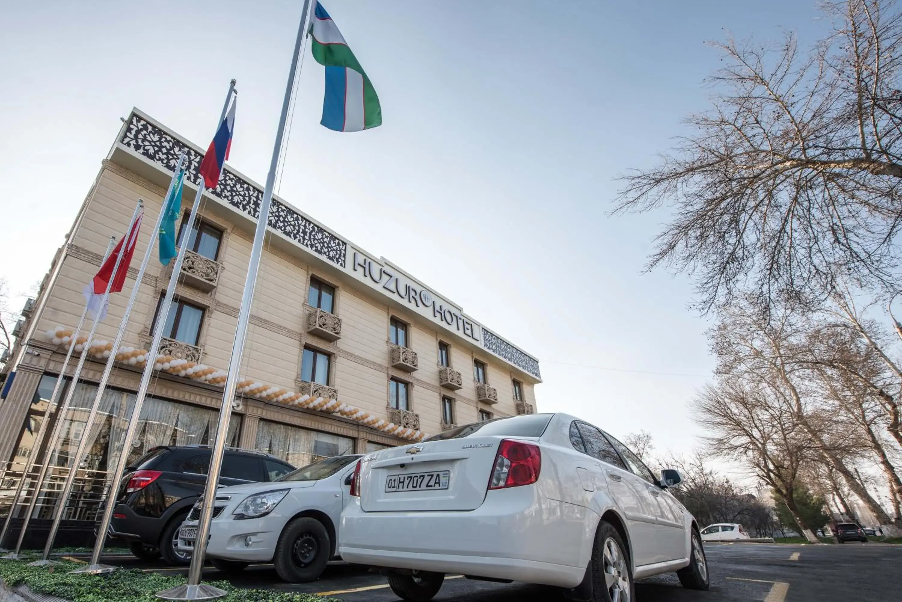 Property building in Huzur Hotel Tashkent Property building in Huzur Hotel Tashkent