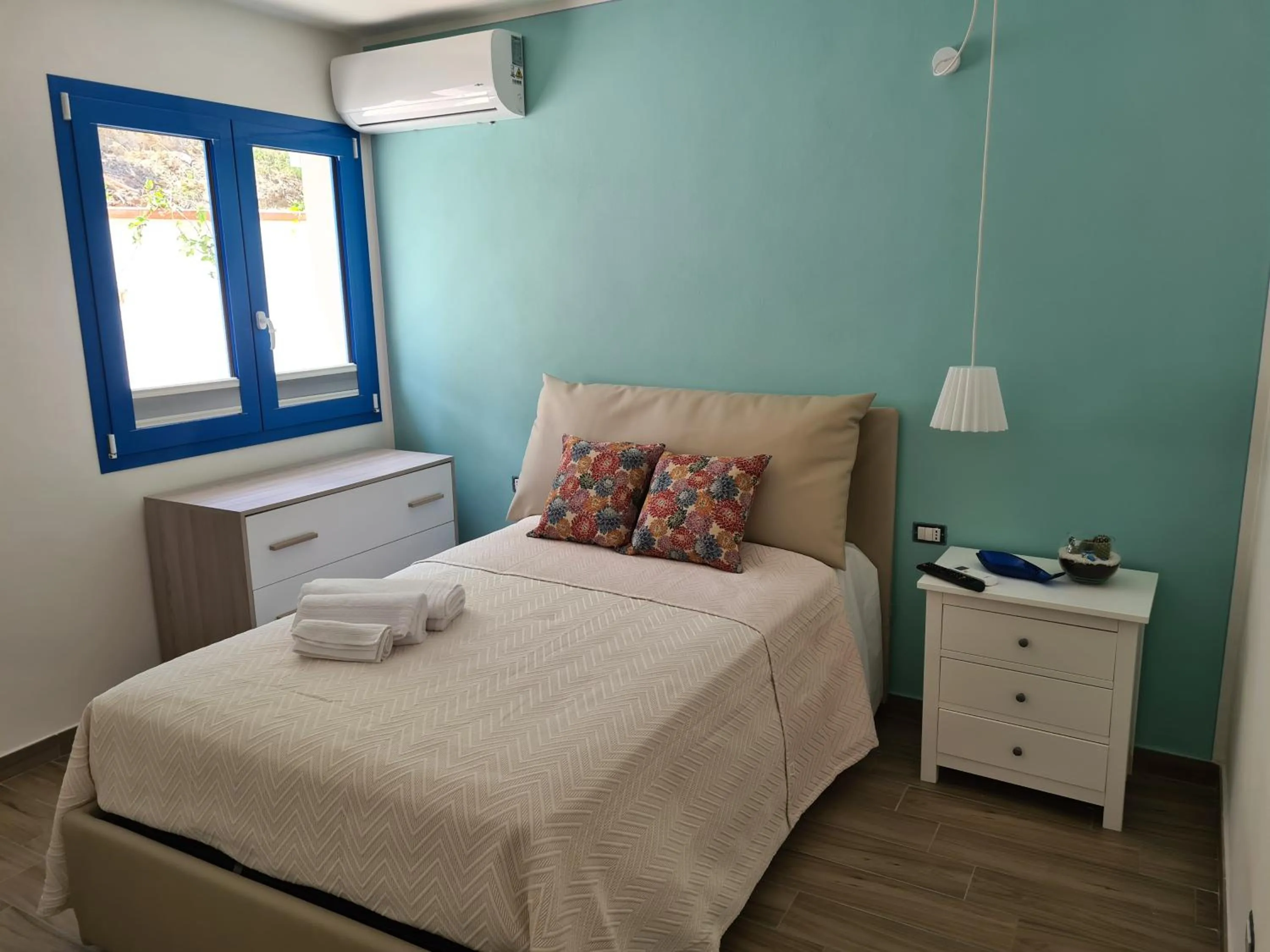 Bedroom, Bed in Skyview Cefalù