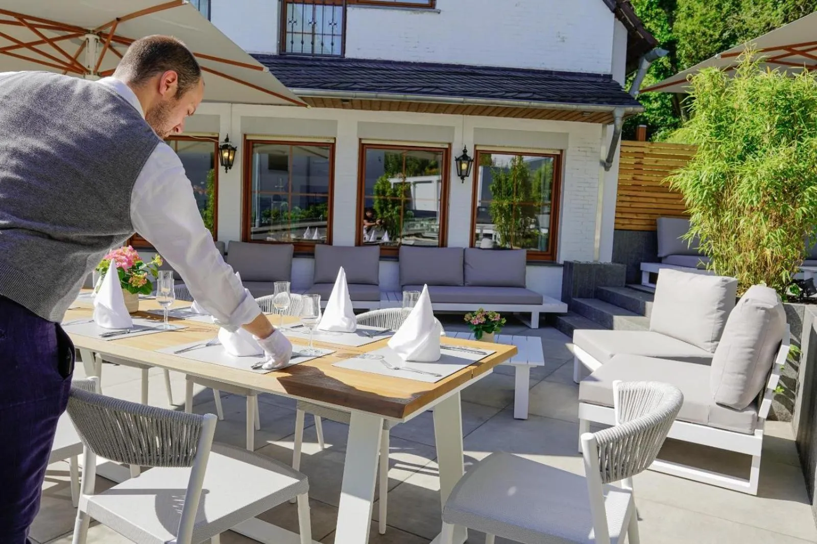 Restaurant/places to eat in Landidyll Hotel Restaurant Weidenbrück & SPA