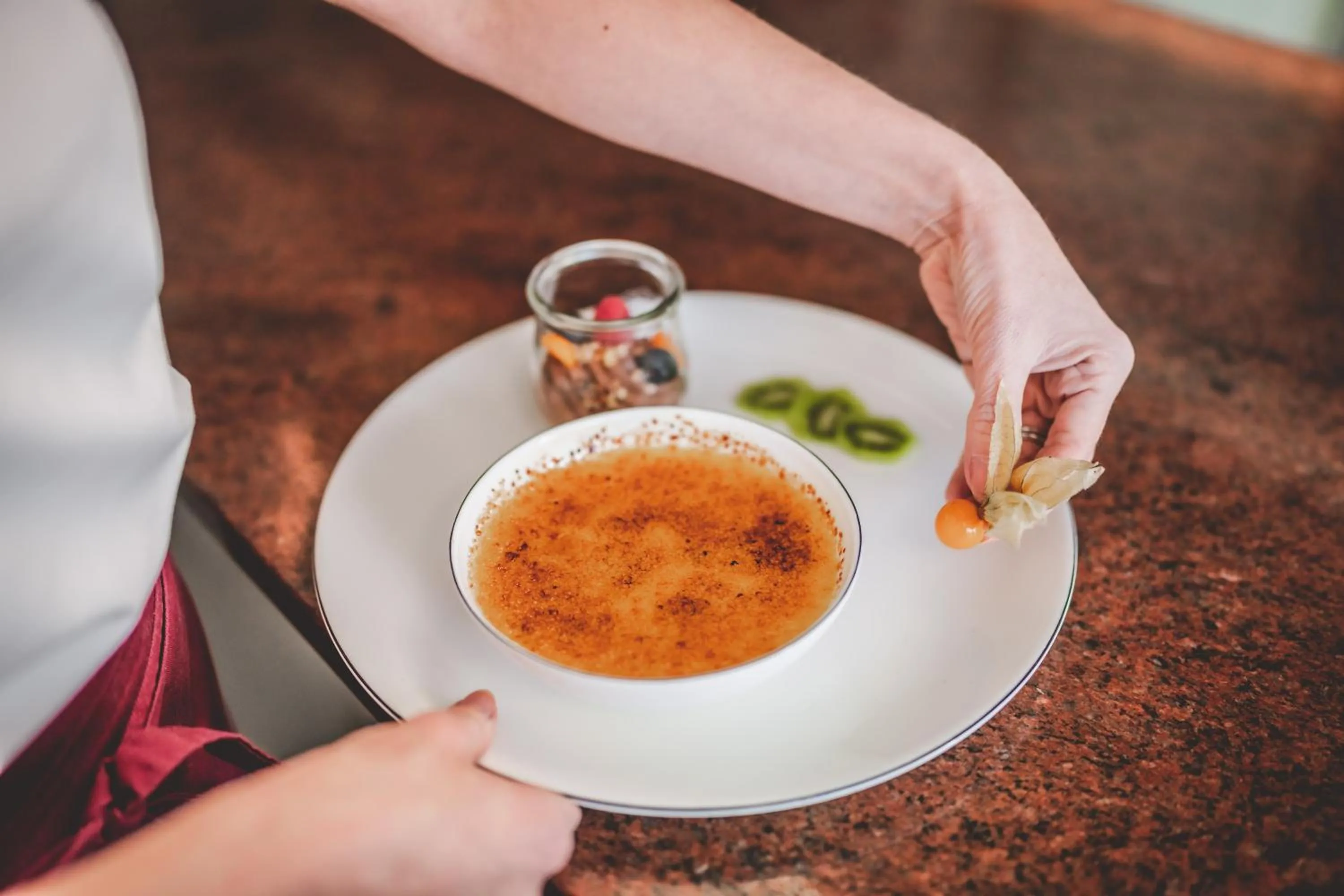 Food in Landidyll Hotel Restaurant Weidenbrück & SPA