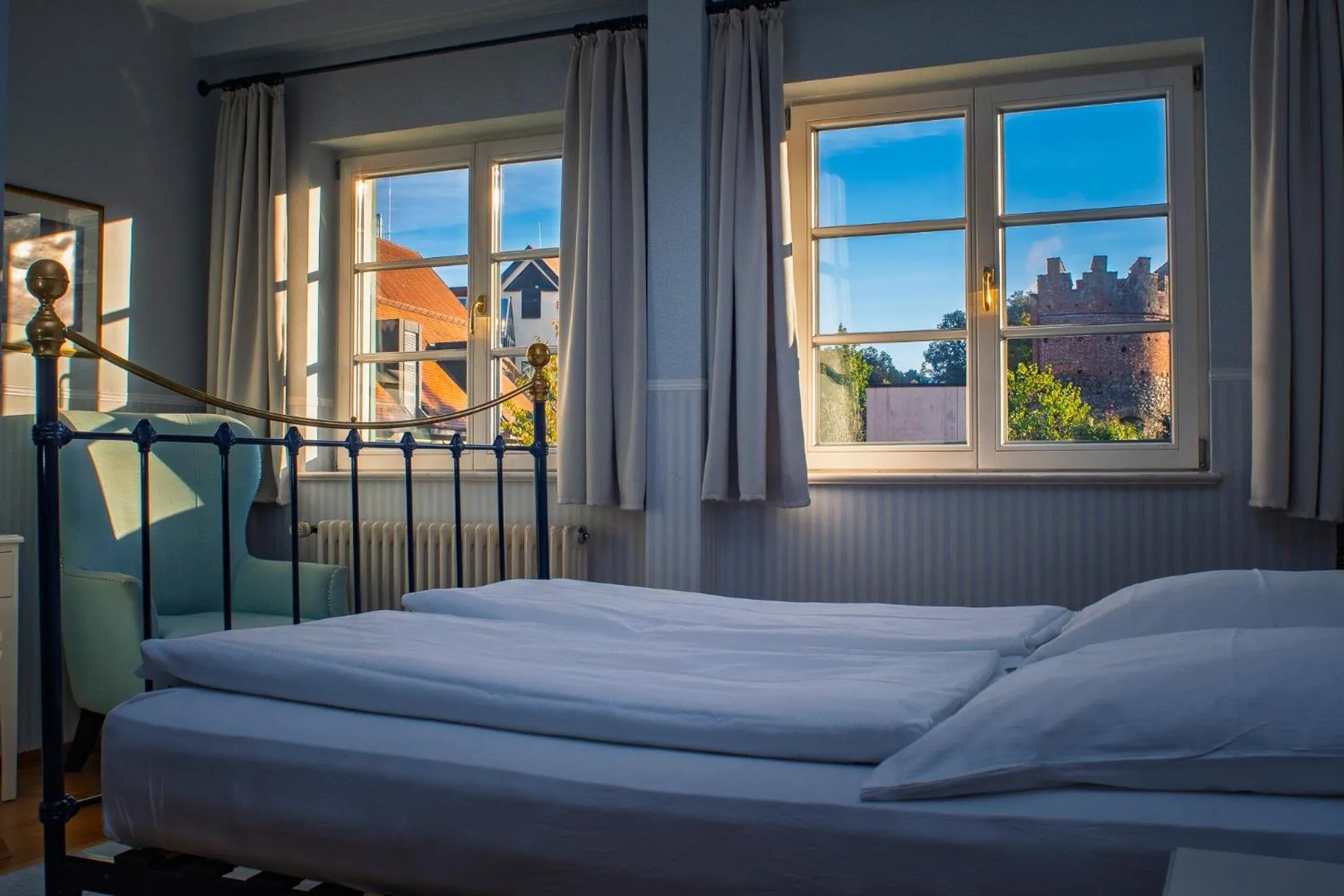 Bed in Hotel Obertor