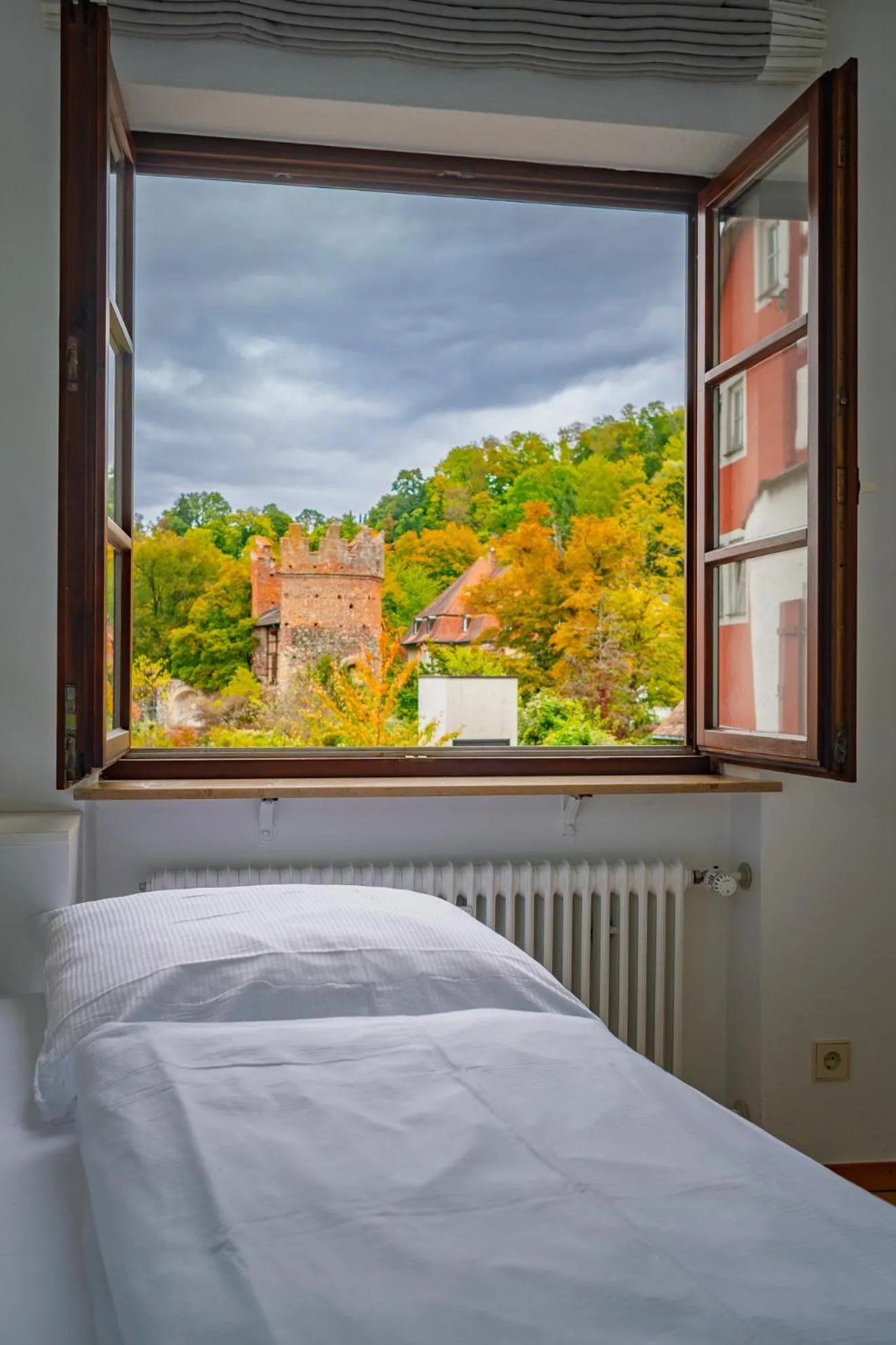 Bed in Hotel Obertor