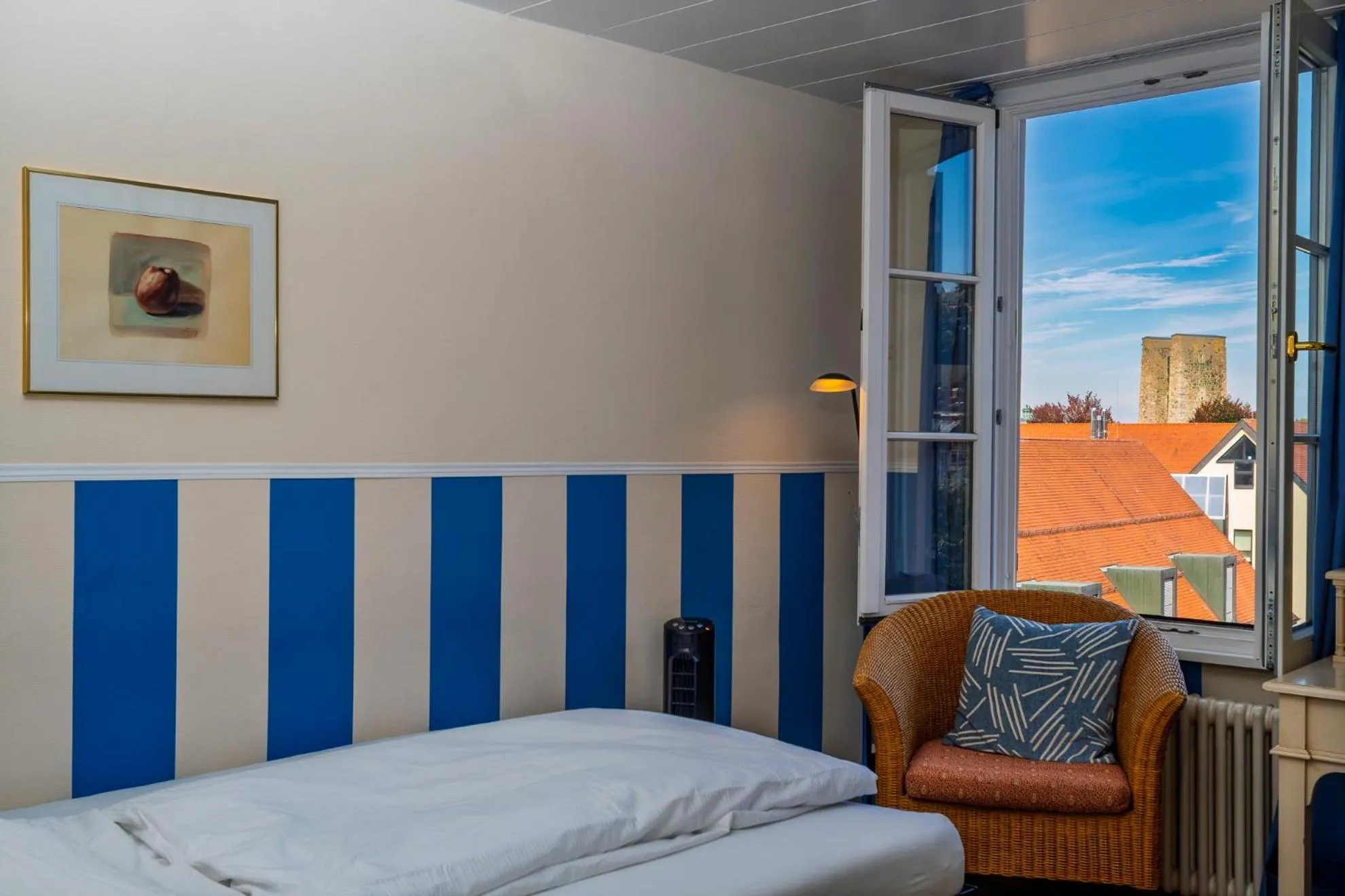 Bed in Hotel Obertor