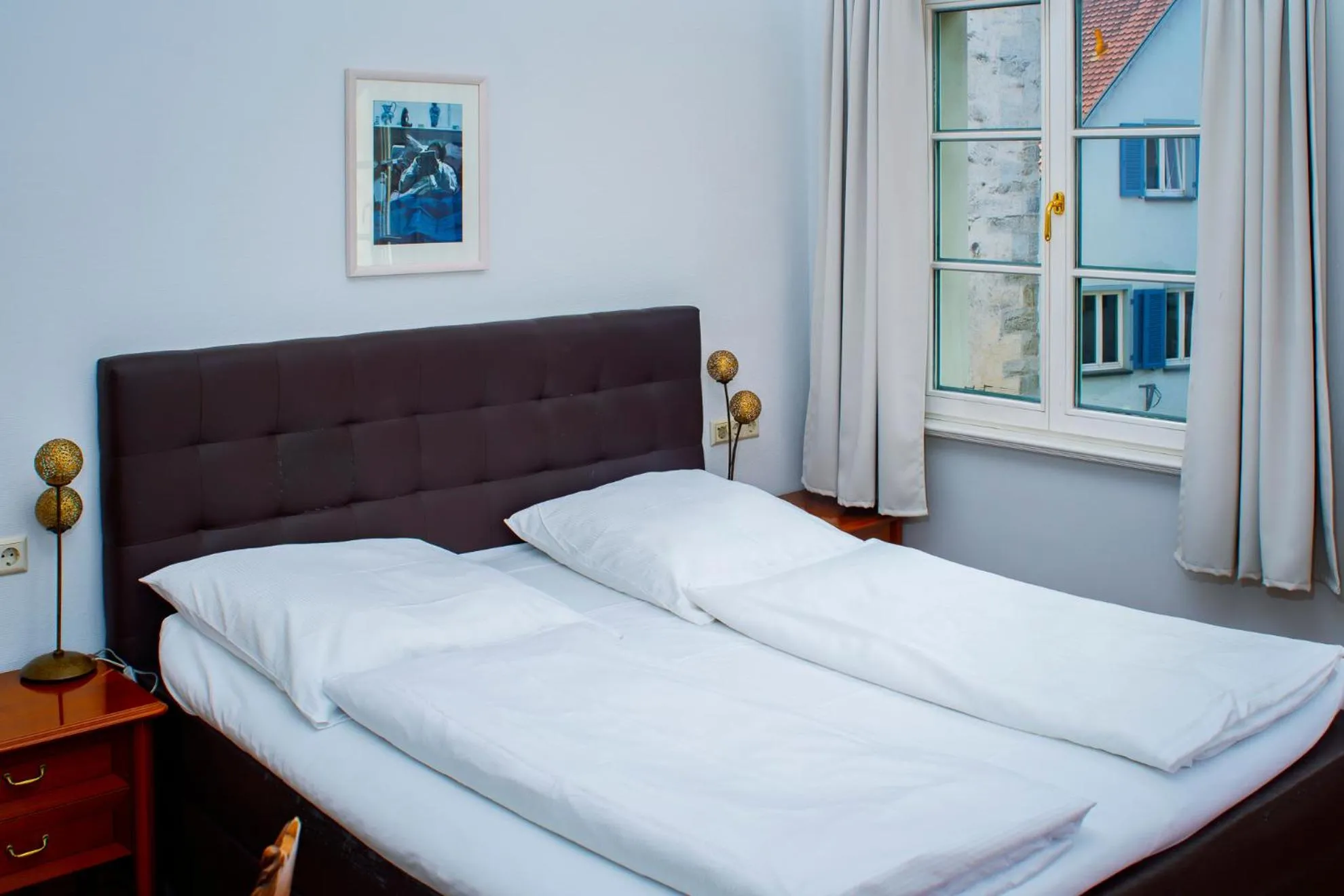 Bed in Hotel Obertor