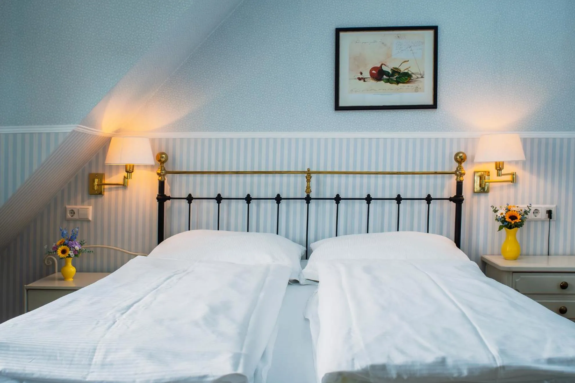 Bed in Hotel Obertor
