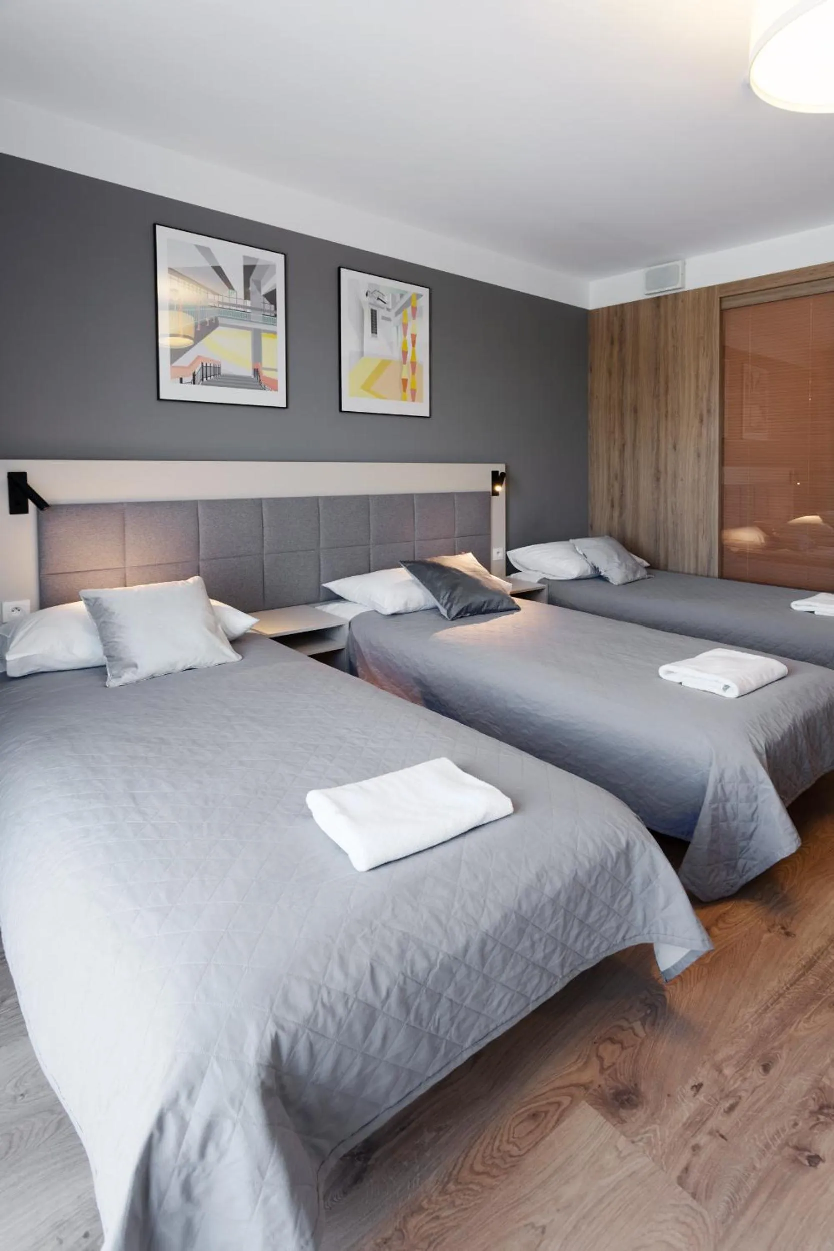 Bed in Wolska Residence