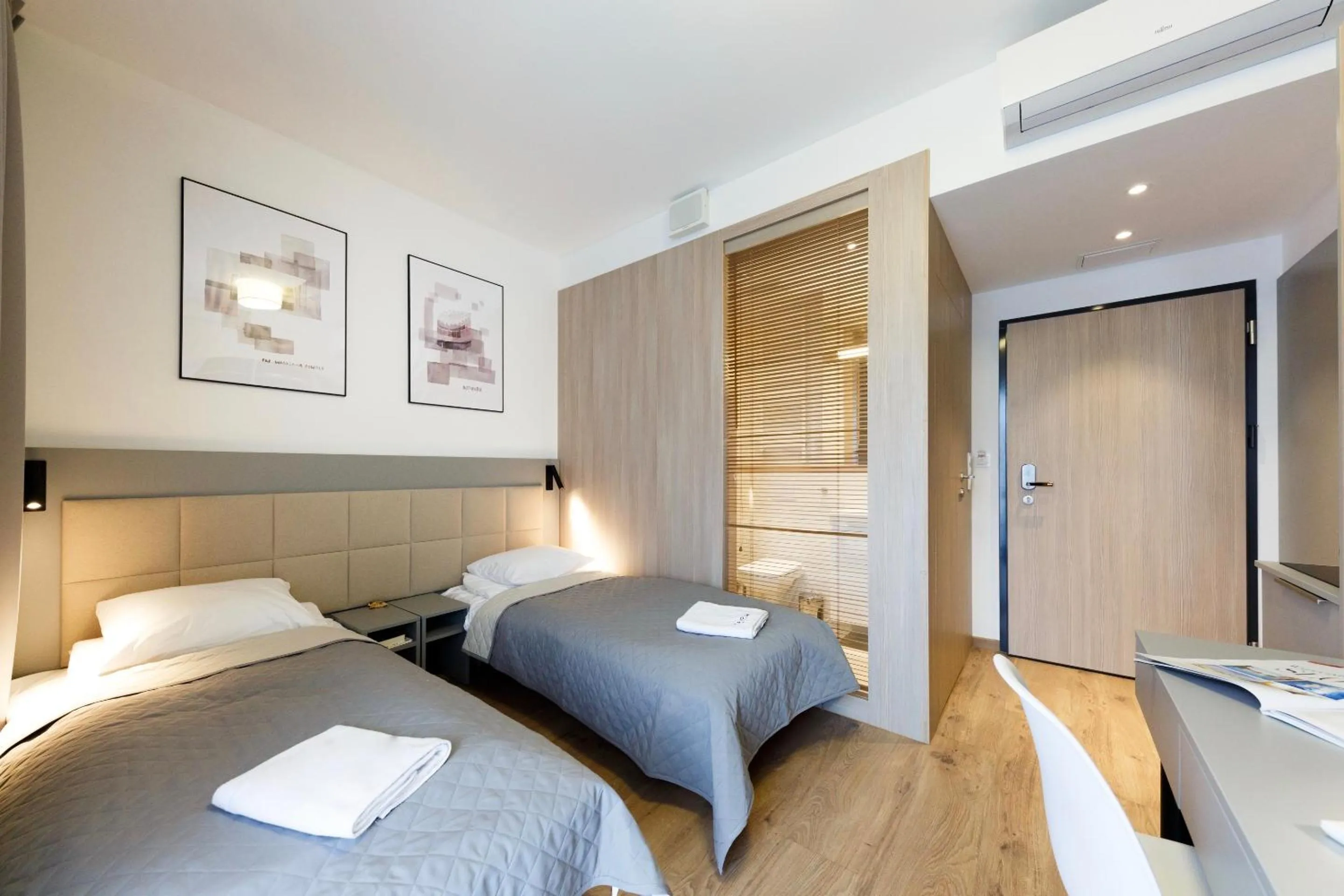 Bed in Wolska Residence