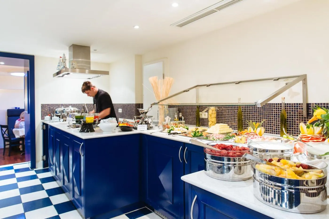 Buffet breakfast in Strandhotel Binz