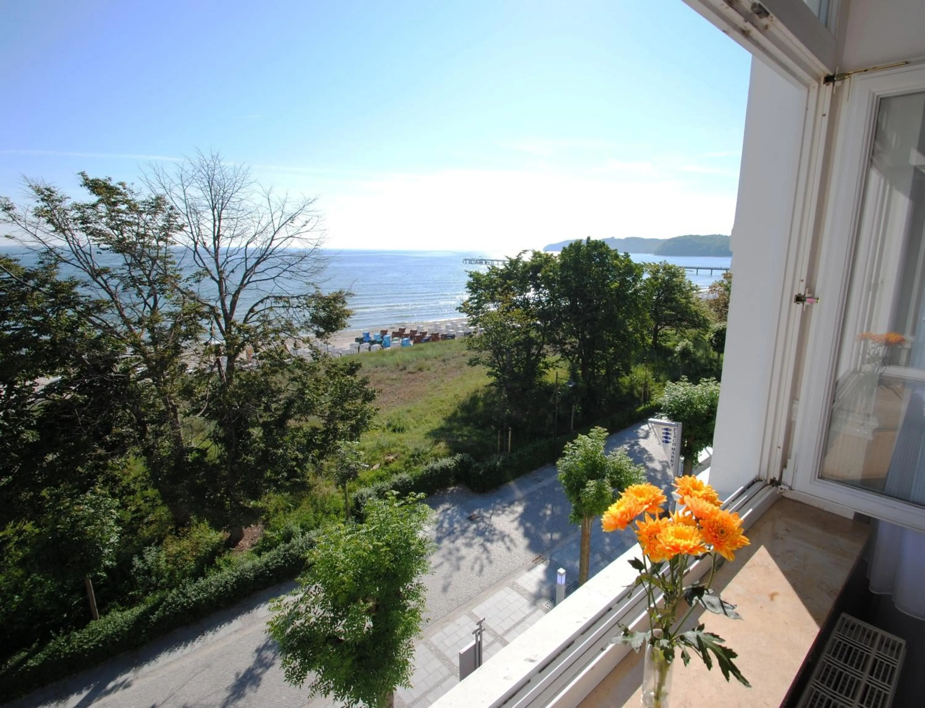 View (from property/room) in Strandhotel Binz