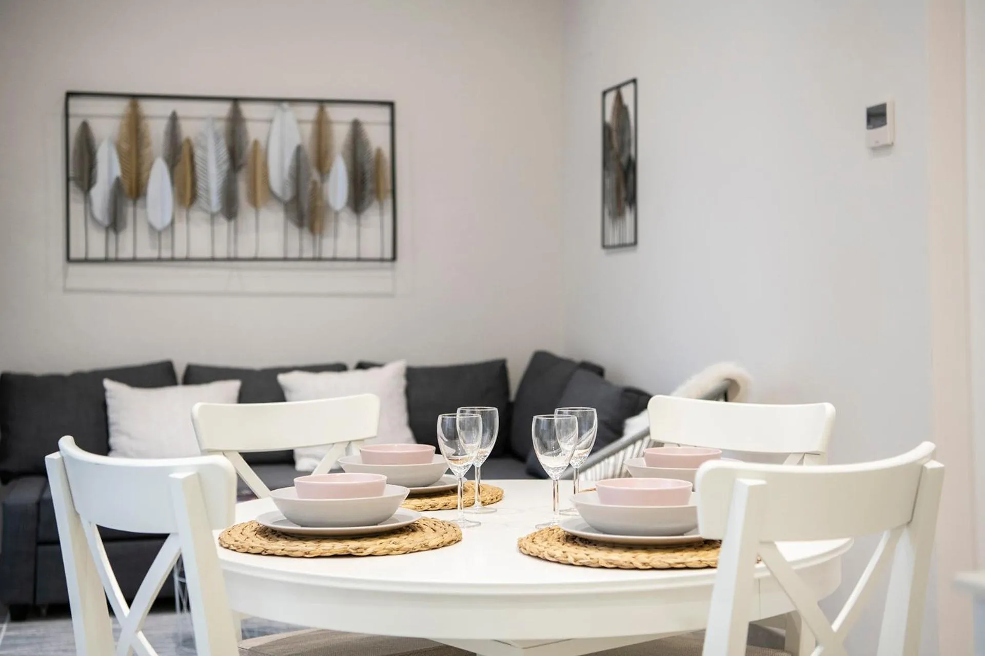 Dining area in Lovely & Cozy apartment in the heart of Banyoles