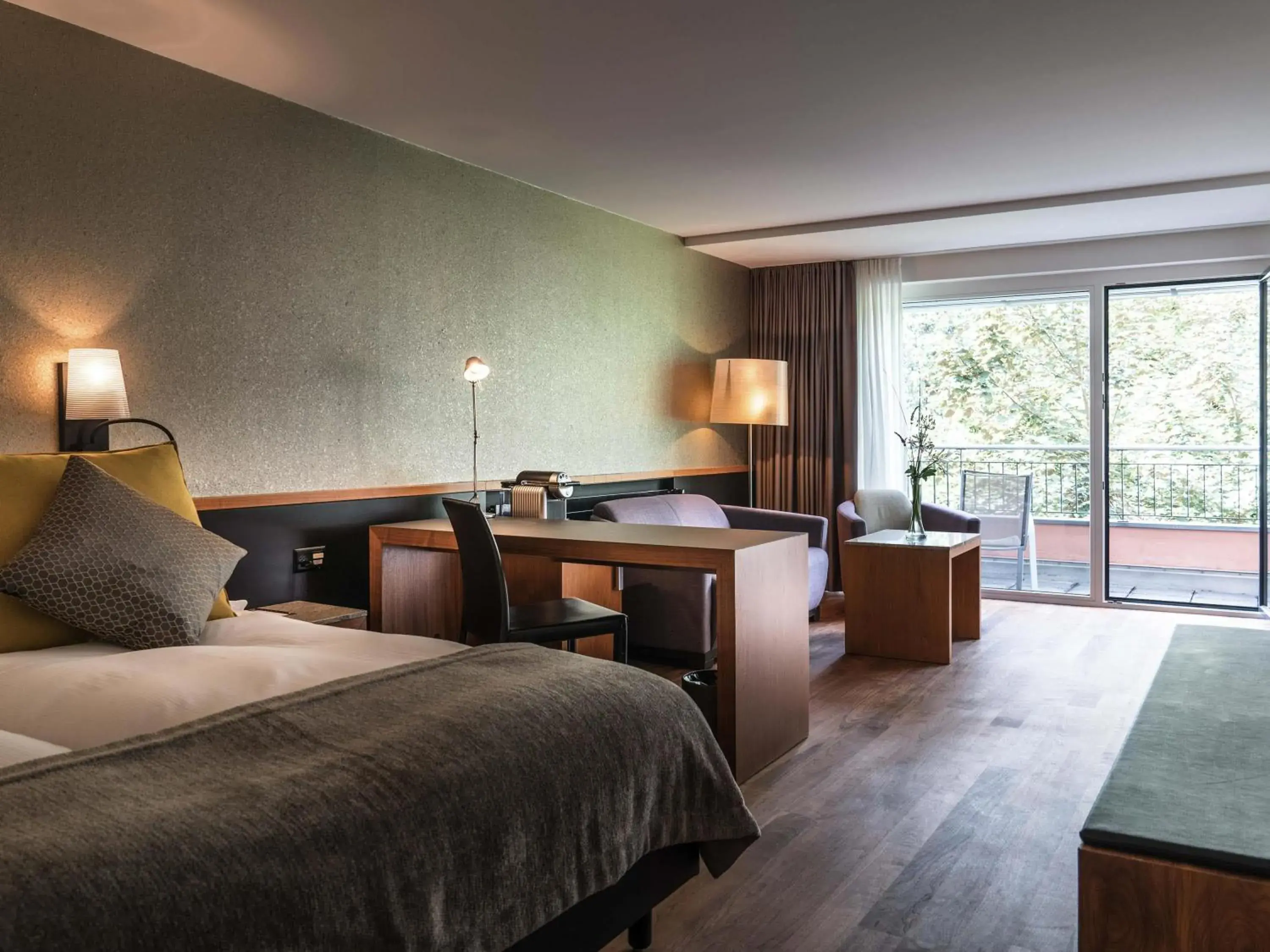 Bedroom, Bed in Royal St. Georges Hotel Interlaken - MGallery Collection Bedroom, Bed in Royal St. Georges Hotel Interlaken - MGallery Collection