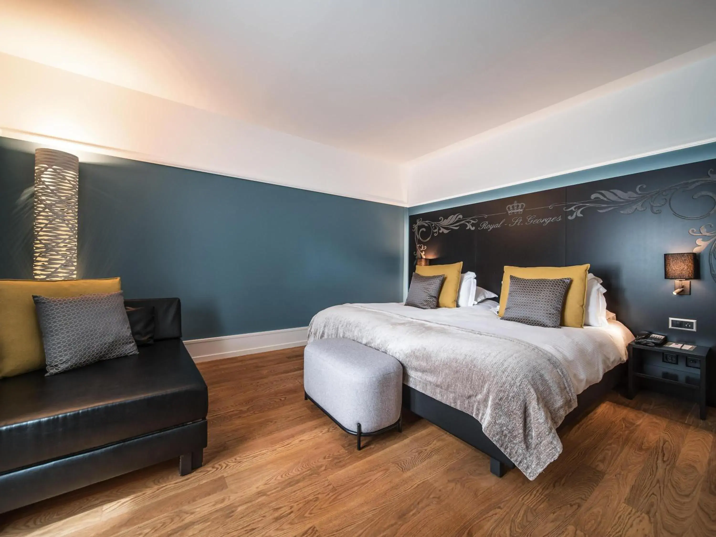 Bedroom, Bed in Royal St. Georges Hotel Interlaken - MGallery Collection Bedroom, Bed in Royal St. Georges Hotel Interlaken - MGallery Collection