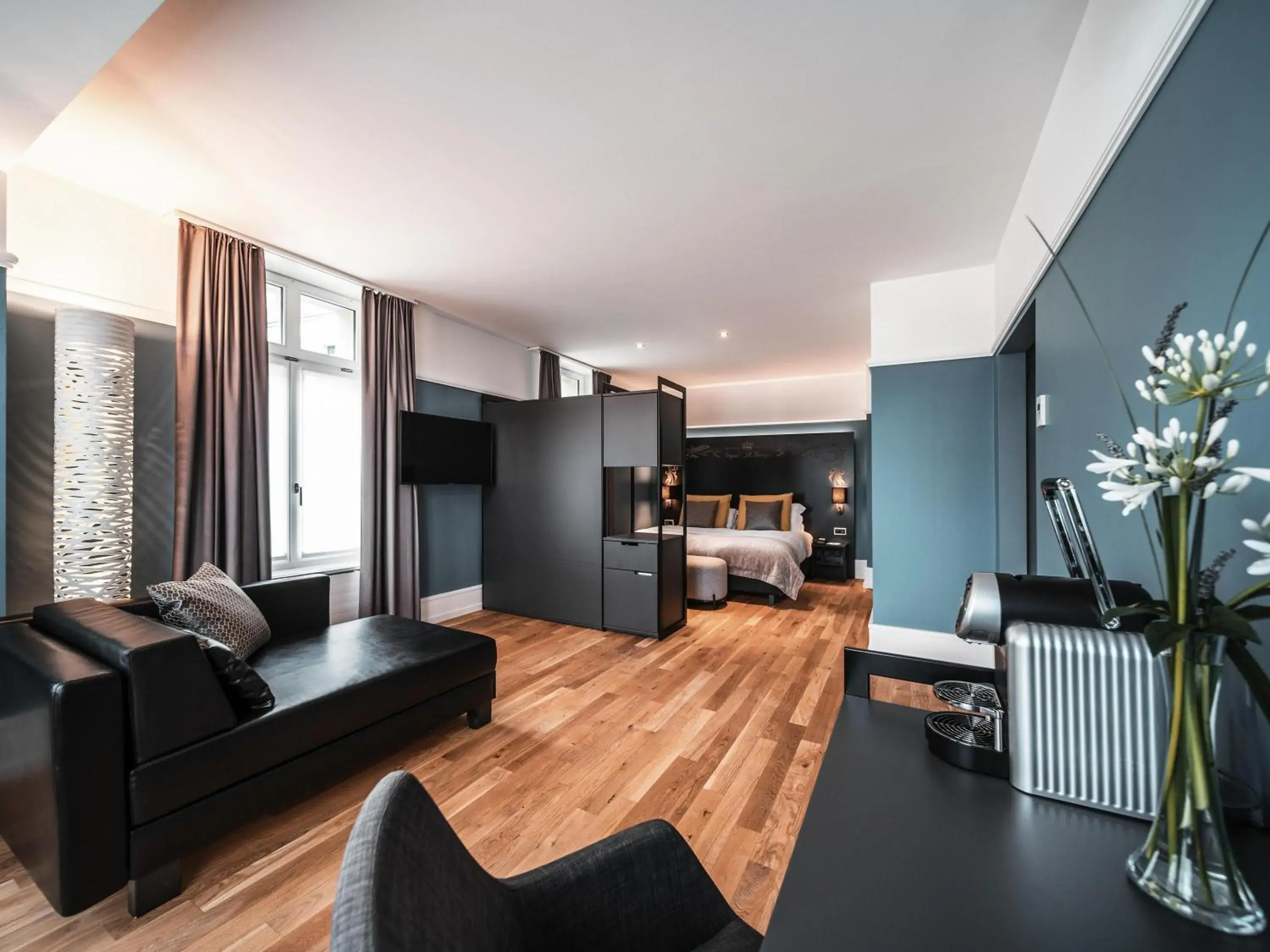 Bedroom, Bed in Royal St. Georges Hotel Interlaken - MGallery Collection Bedroom, Bed in Royal St. Georges Hotel Interlaken - MGallery Collection