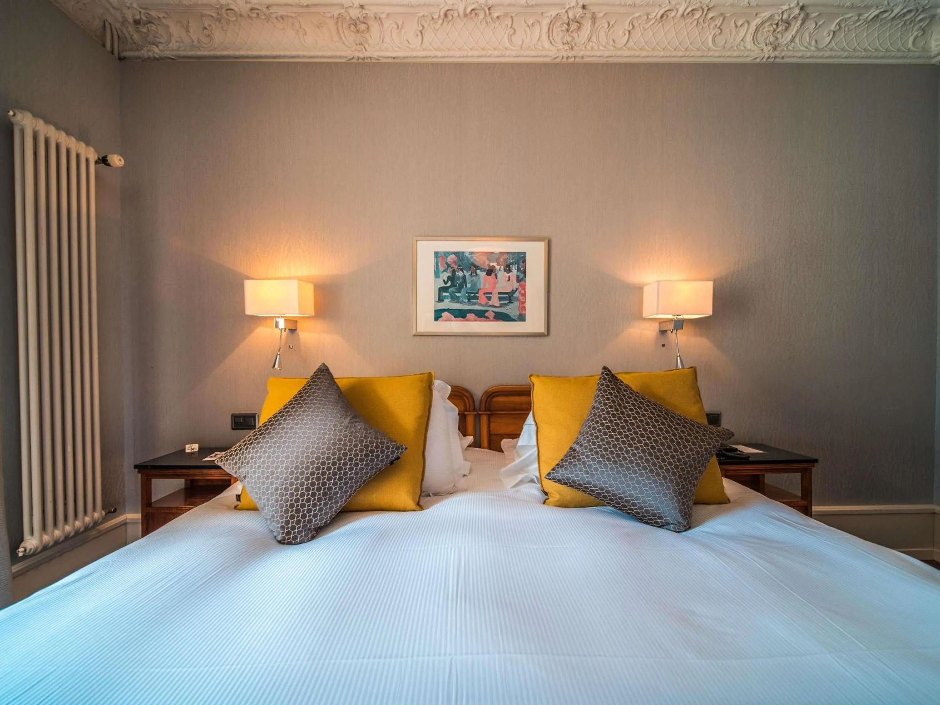 Bedroom, Bed in Royal St. Georges Hotel Interlaken - MGallery Collection