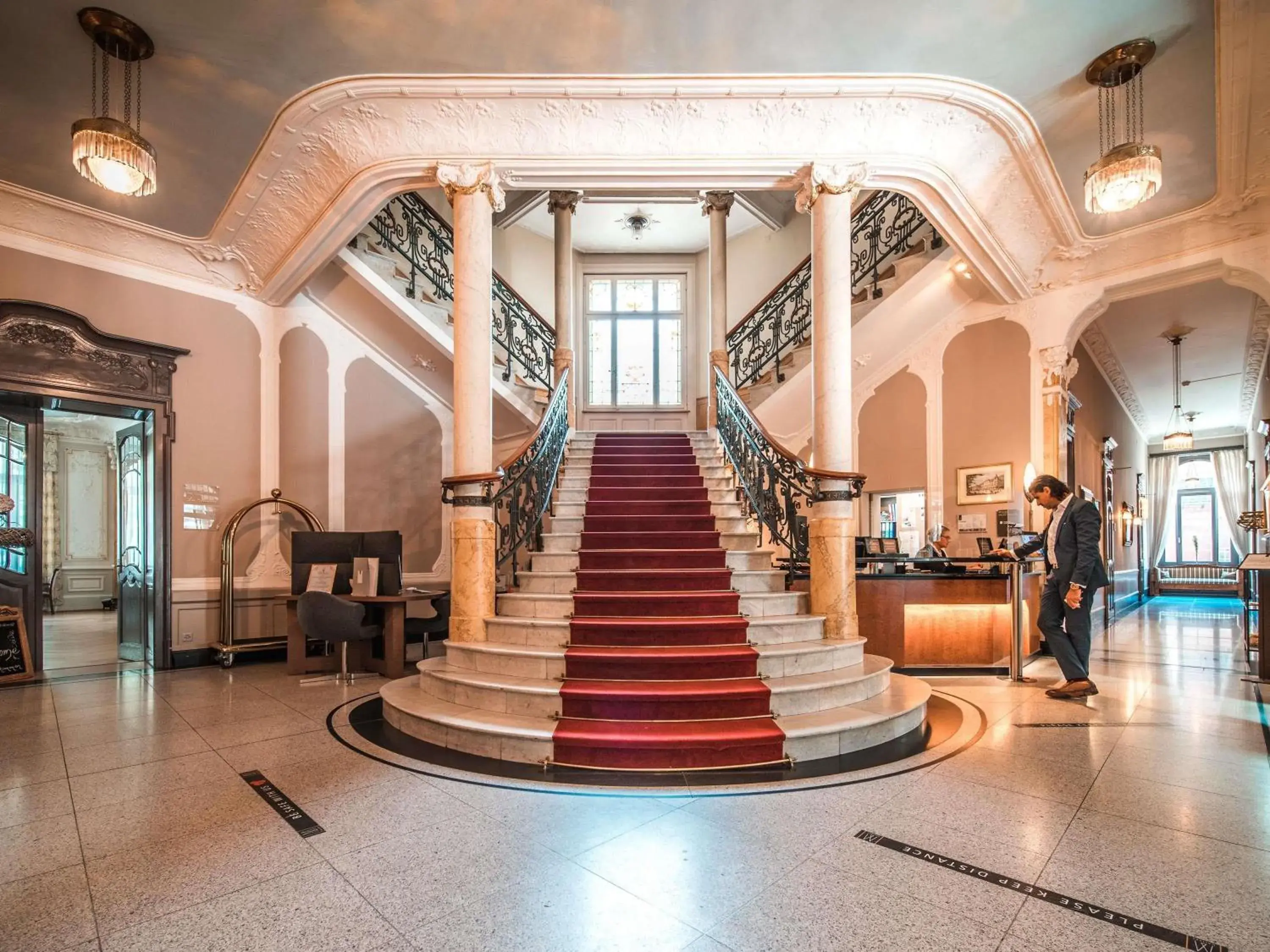 Property building in Royal St. Georges Hotel Interlaken - MGallery Collection Property building in Royal St. Georges Hotel Interlaken - MGallery Collection