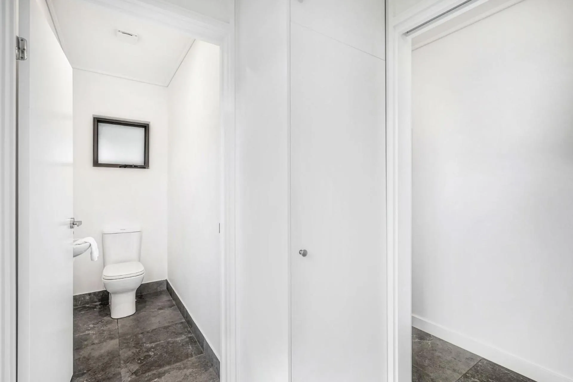 Toilet in Belle Escapes Beachfront Luxury Home 53 Arlington Clifton Beach