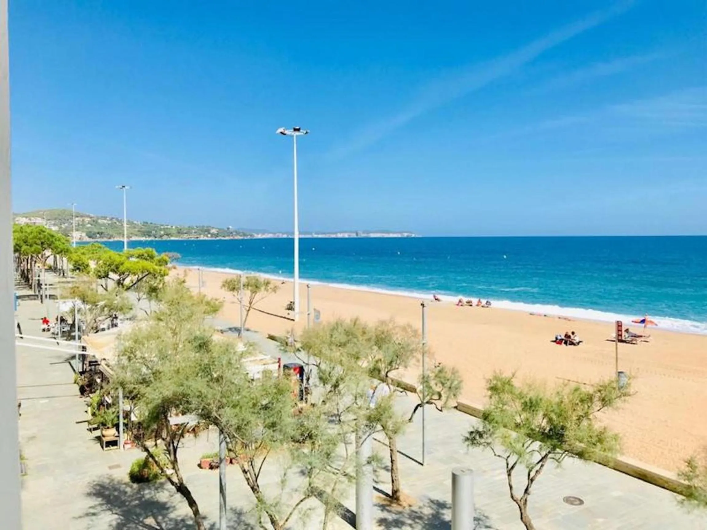 View (from property/room) in Investingspain Studio beach paradise front sea views on the beach