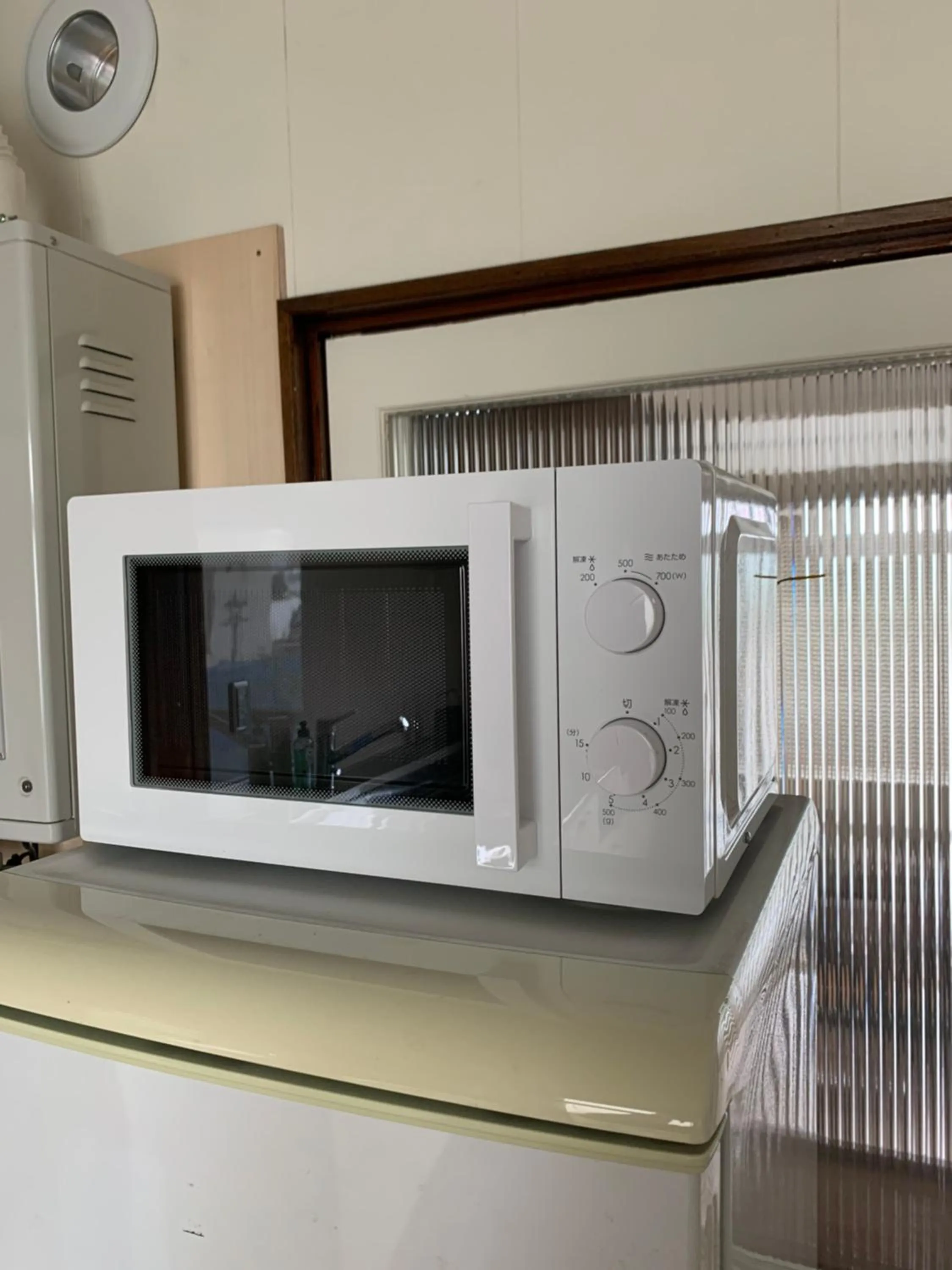 microwave in Guesthouse NUI okhotsk 女満別 #NU1