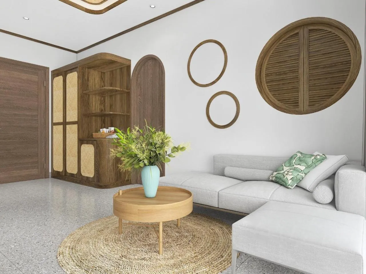 Living room in The Kila Boutique Hotel