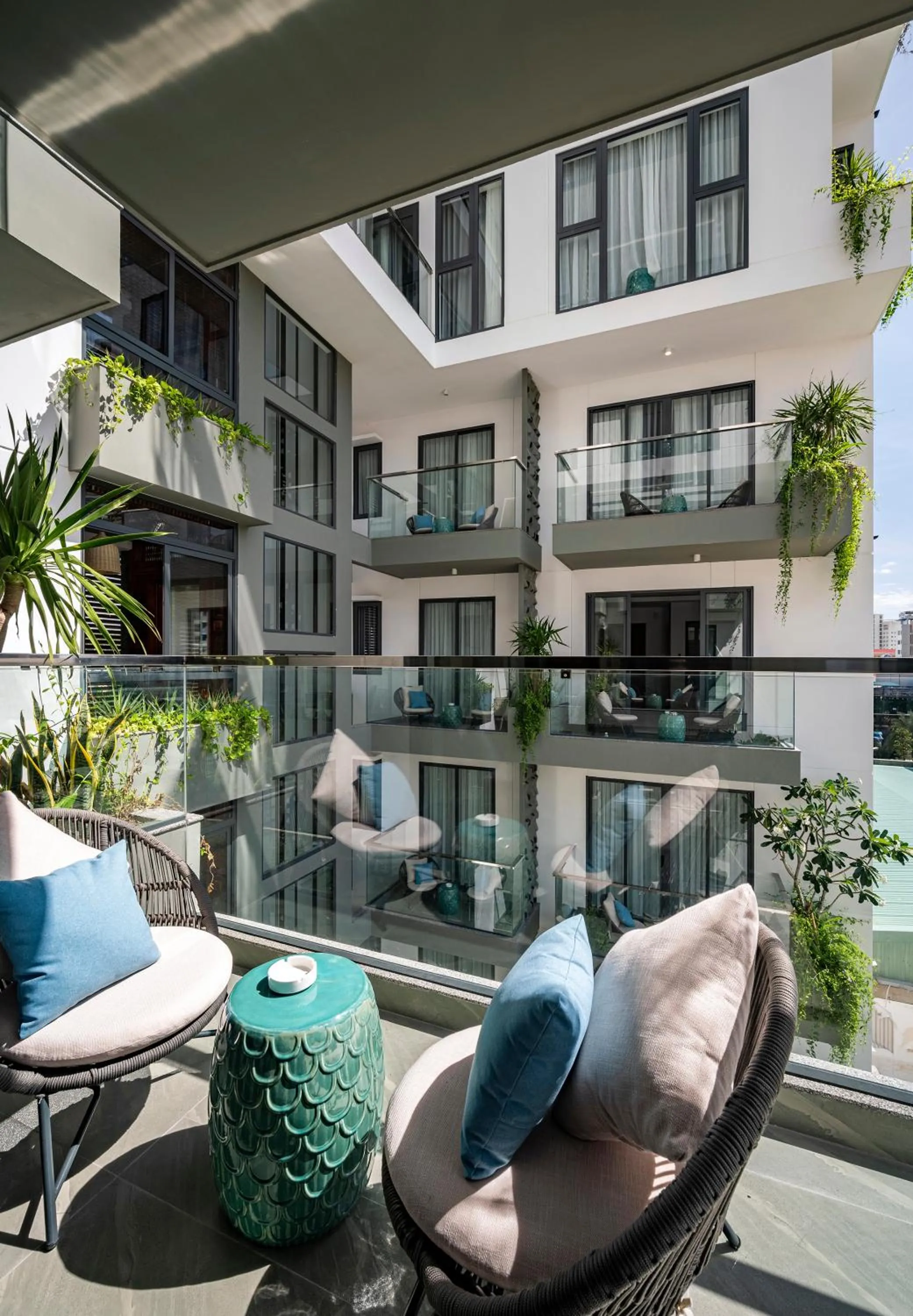 Balcony/Terrace in The Kila Boutique Hotel