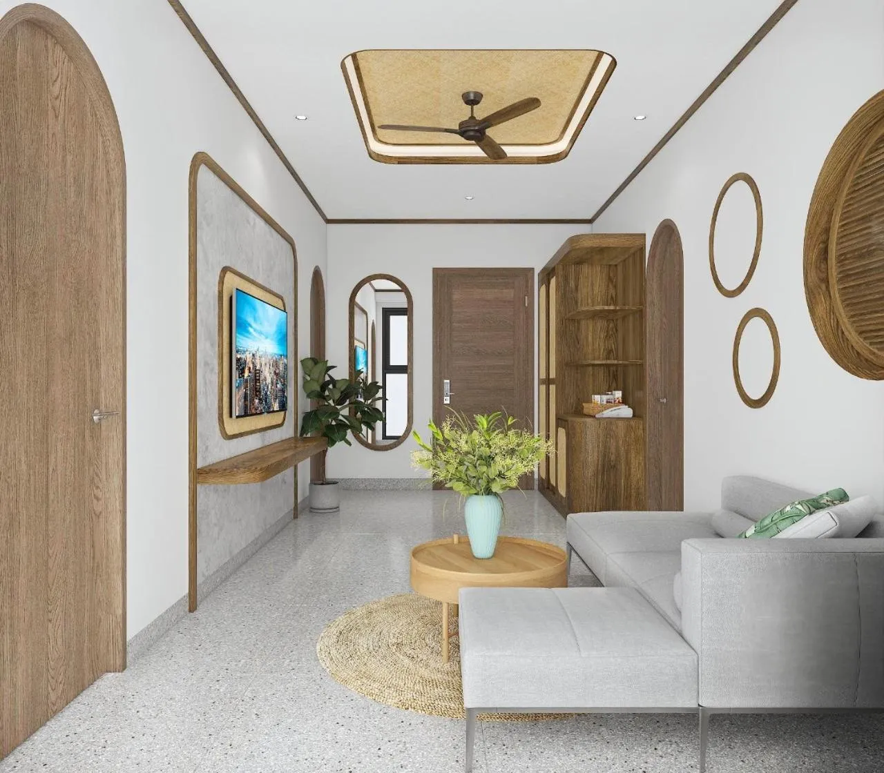 Living room in The Kila Boutique Hotel