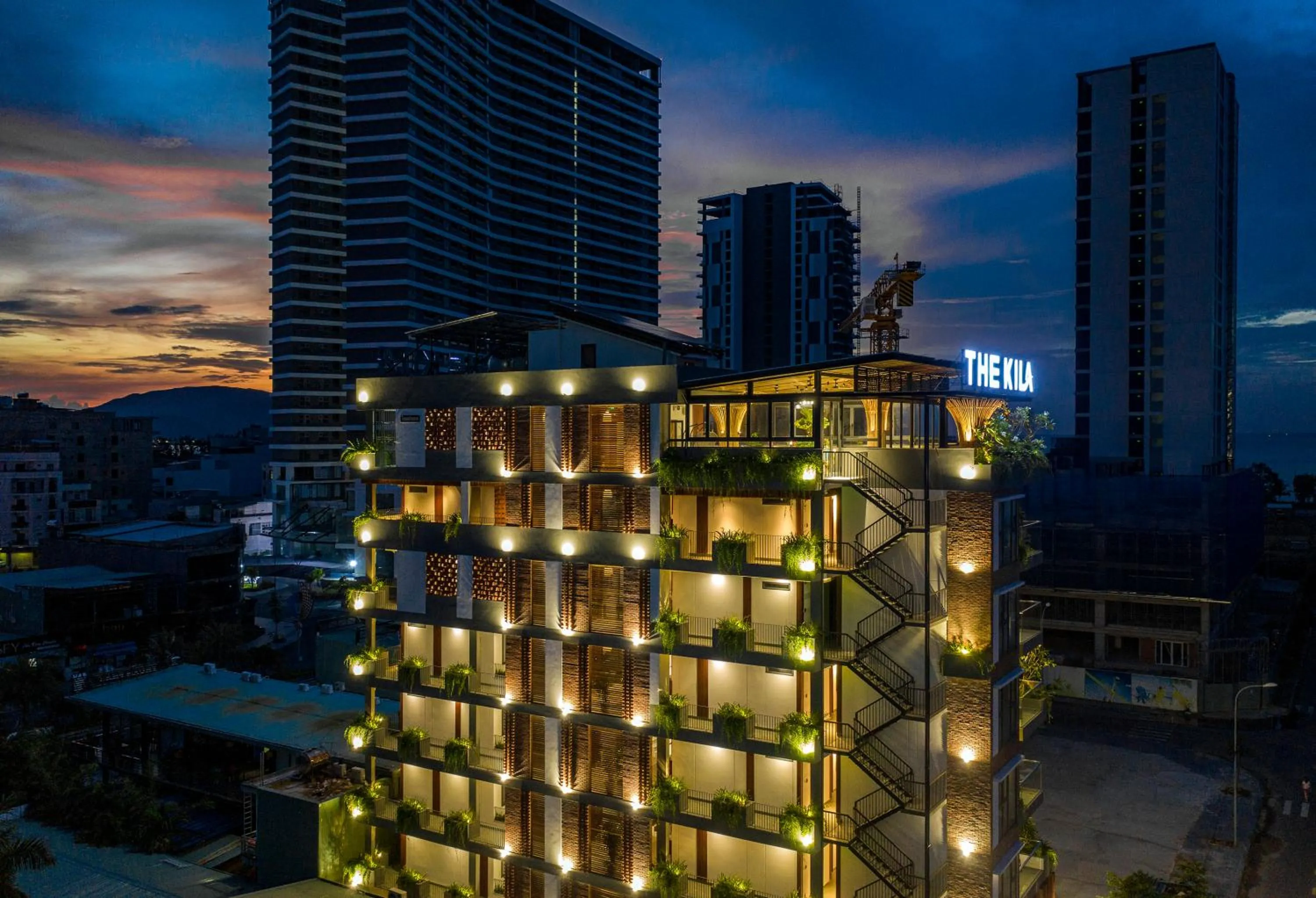 Property building in The Kila Boutique Hotel