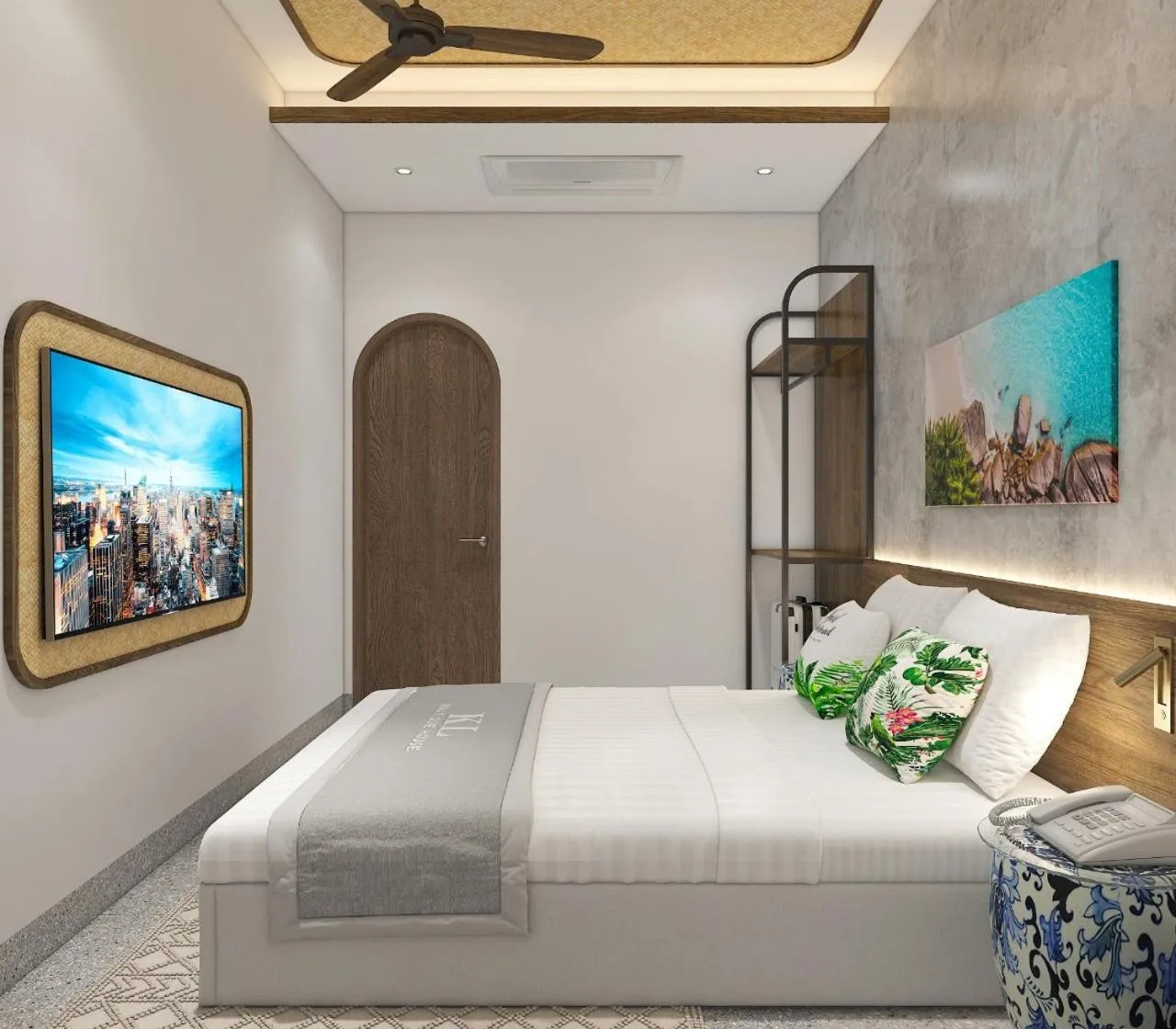 Bedroom, Bed in The Kila Boutique Hotel