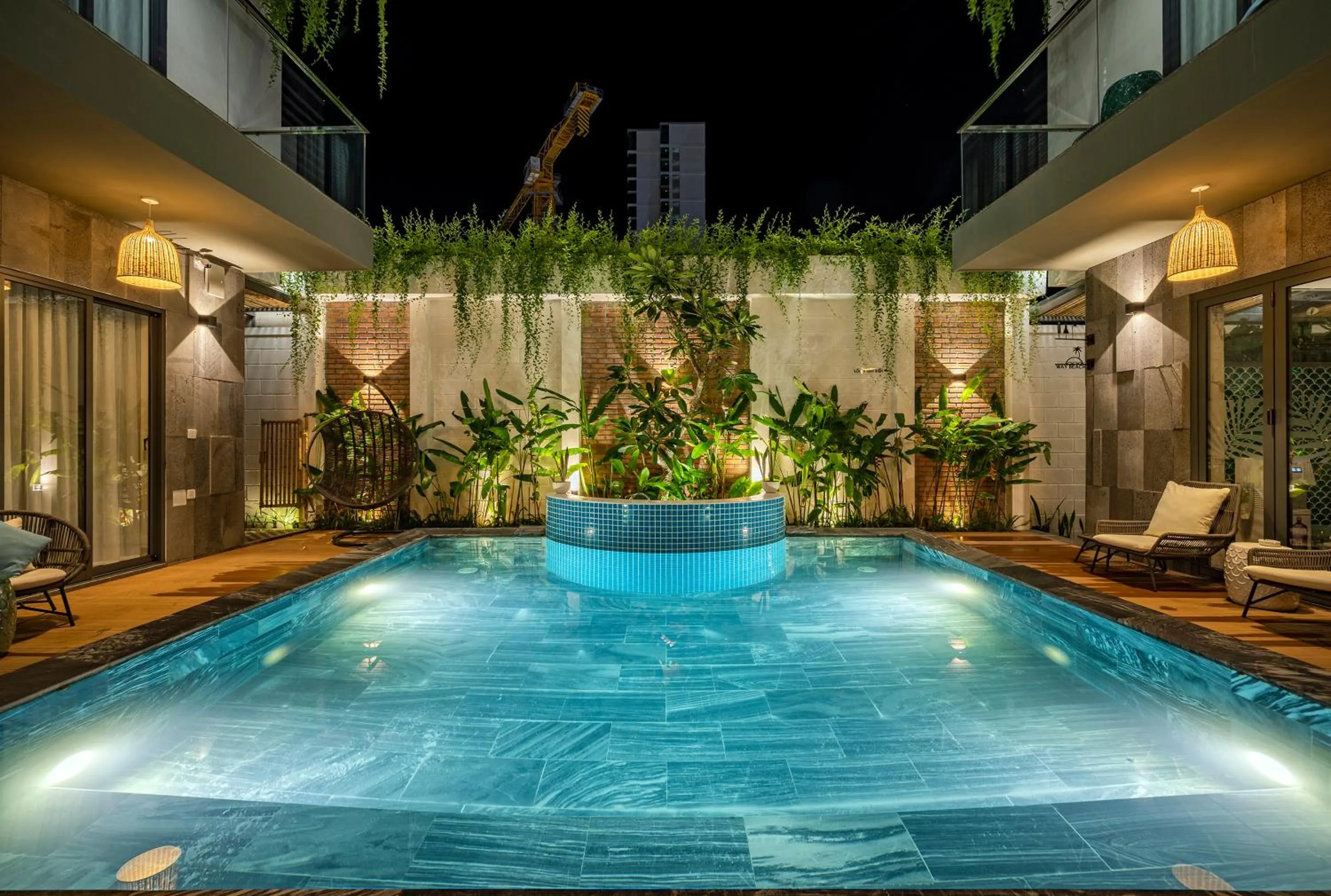 Swimming pool in The Kila Boutique Hotel