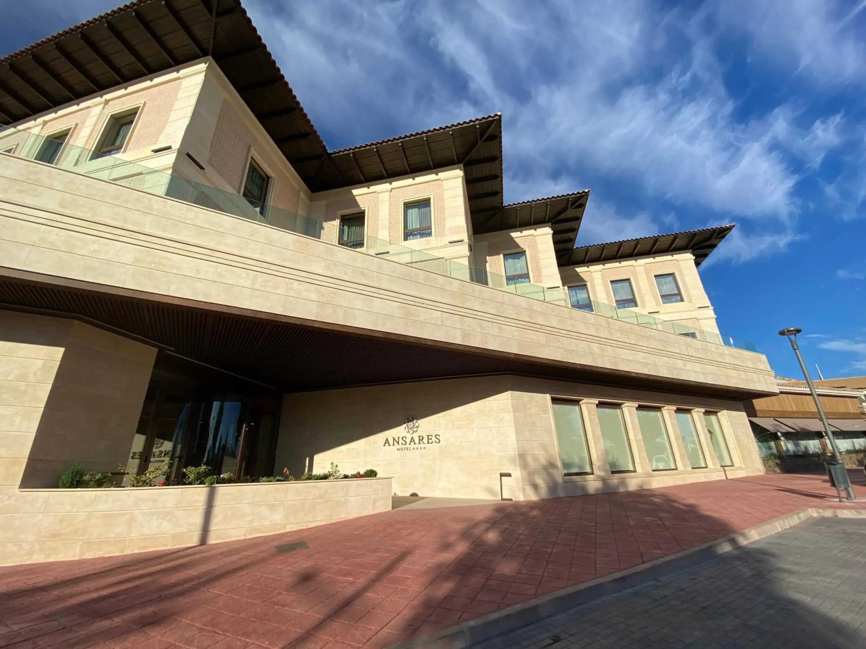 Property building in Ansares Hotel Property building in Ansares Hotel