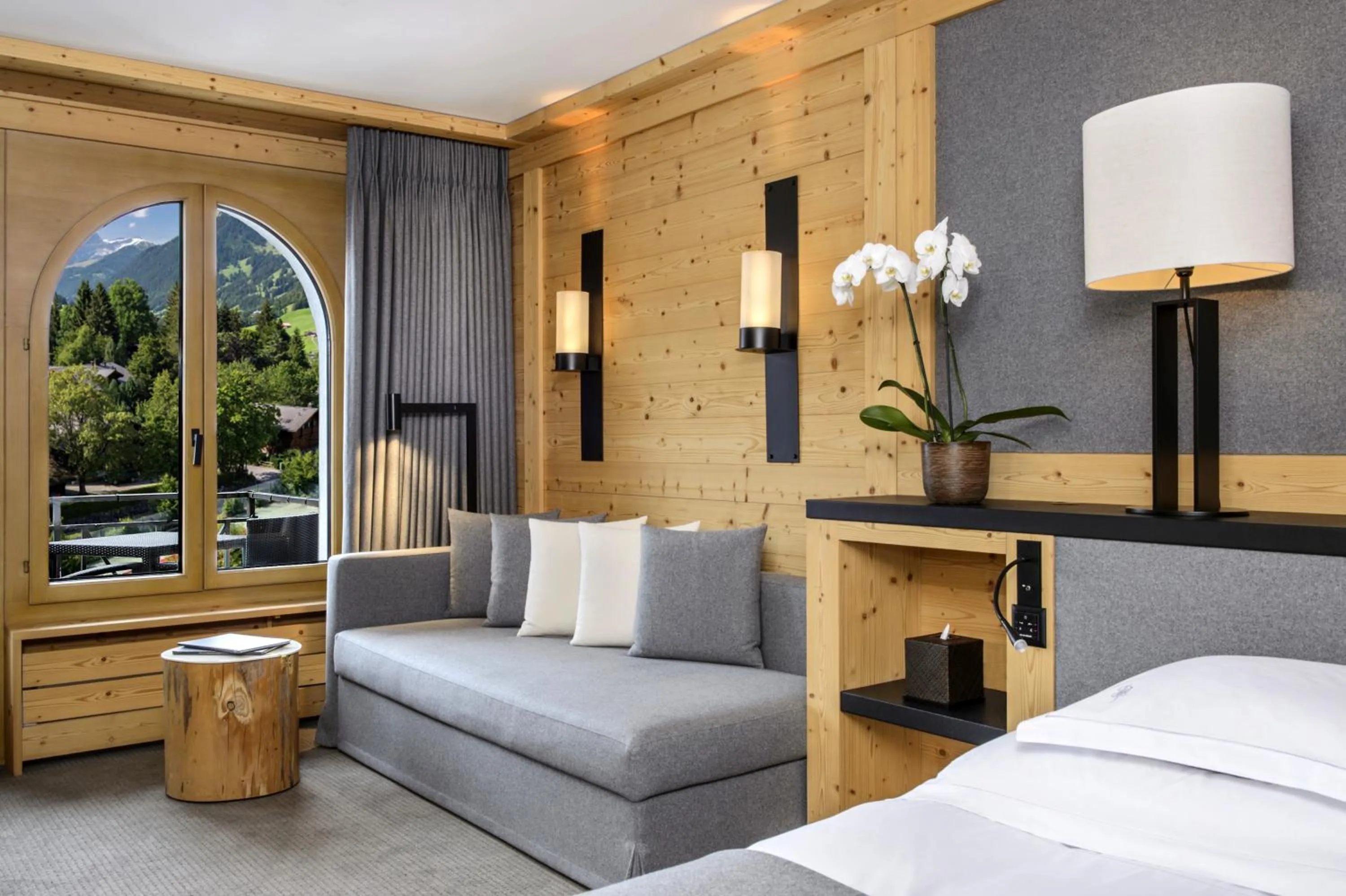 Seating Area in Park Gstaad