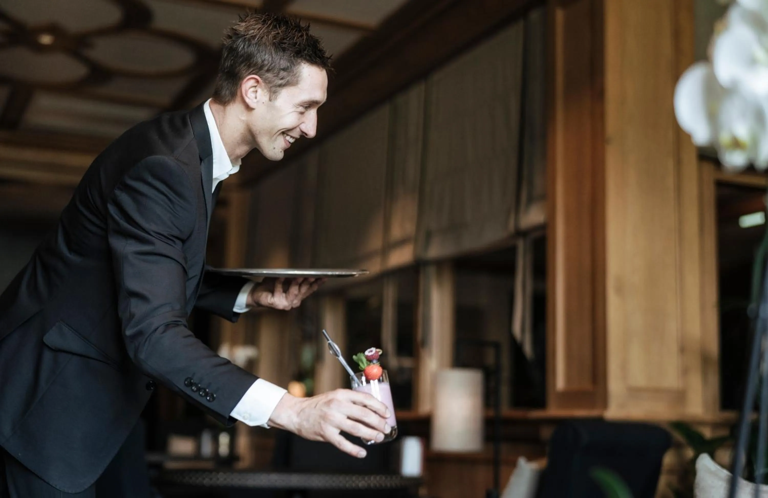 Staff in Park Gstaad