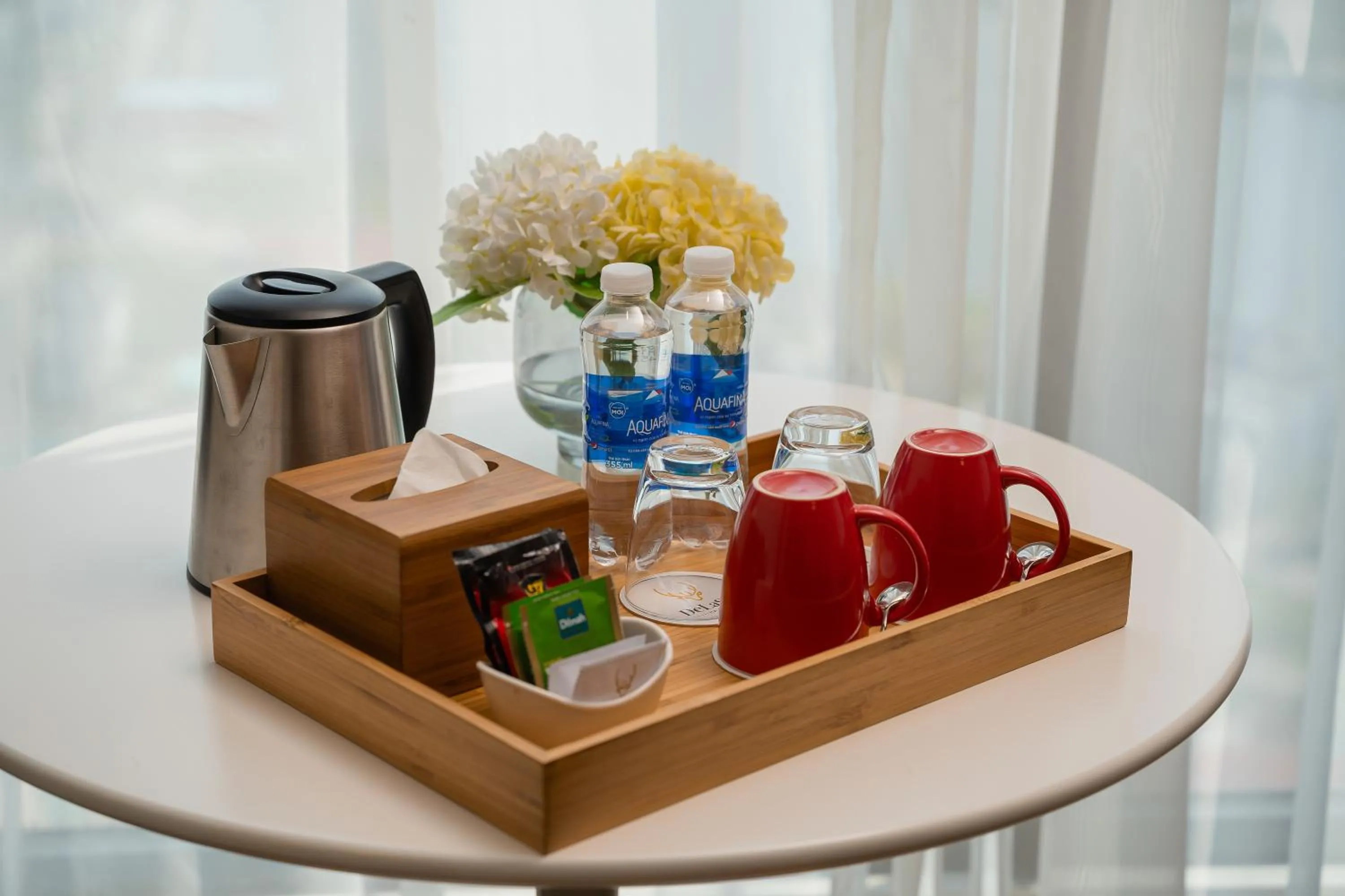 room service in DeLaSea Ha Long Hotel - Modern Bayview Escape