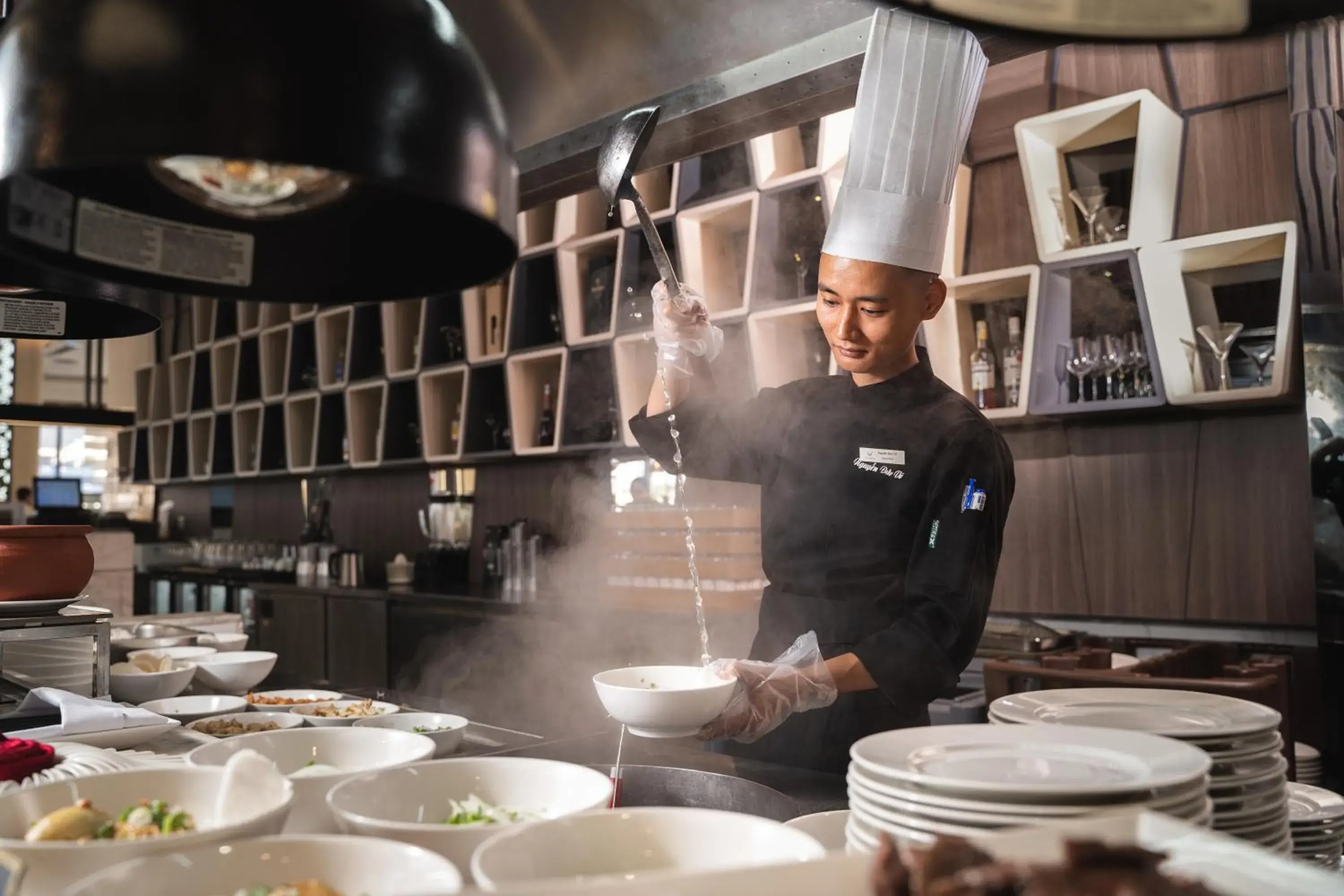 Staff in DeLaSea Ha Long Hotel - Modern Bayview Escape Staff in DeLaSea Ha Long Hotel - Modern Bayview Escape