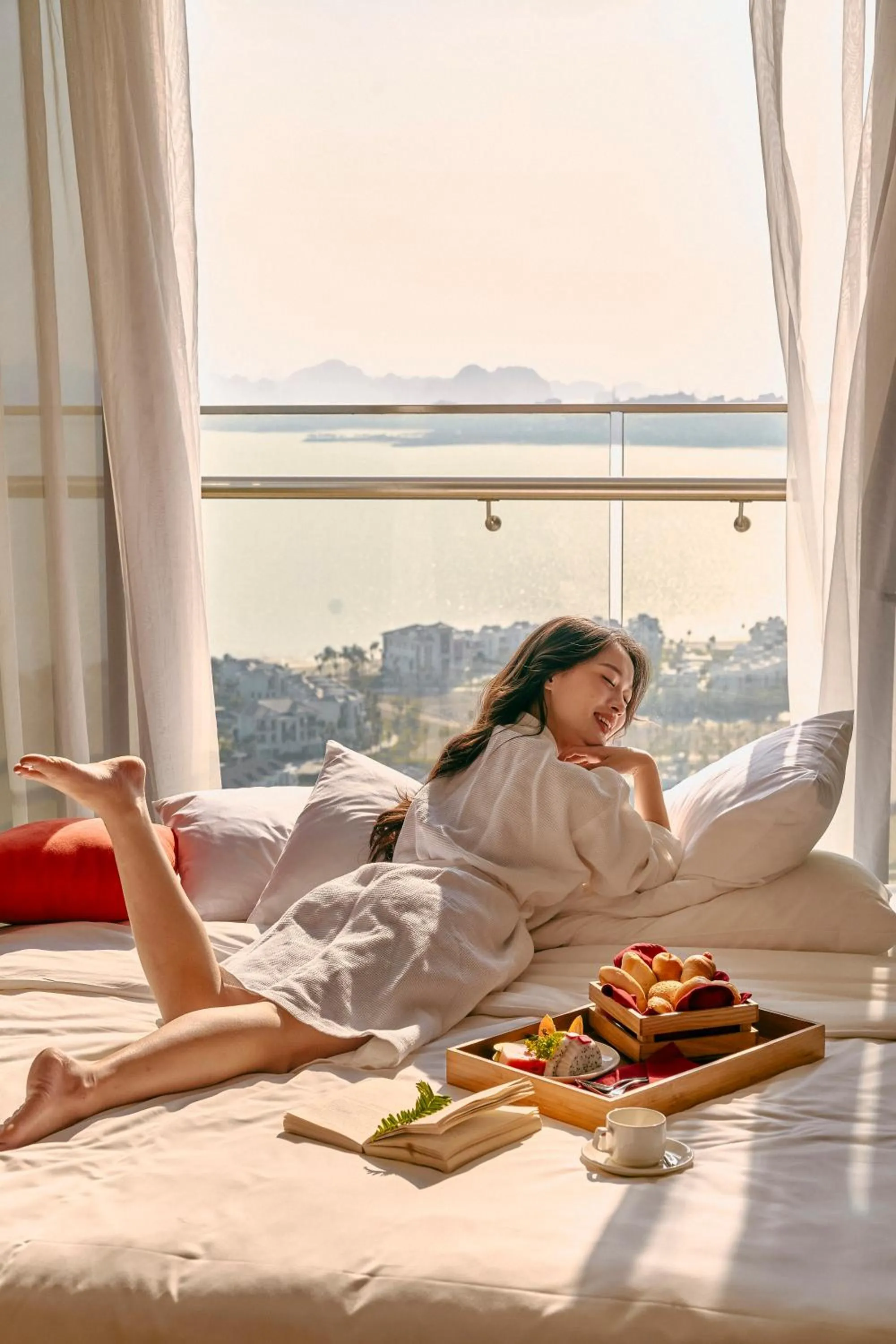 View (from property/room) in DeLaSea Ha Long Hotel - Modern Bayview Escape