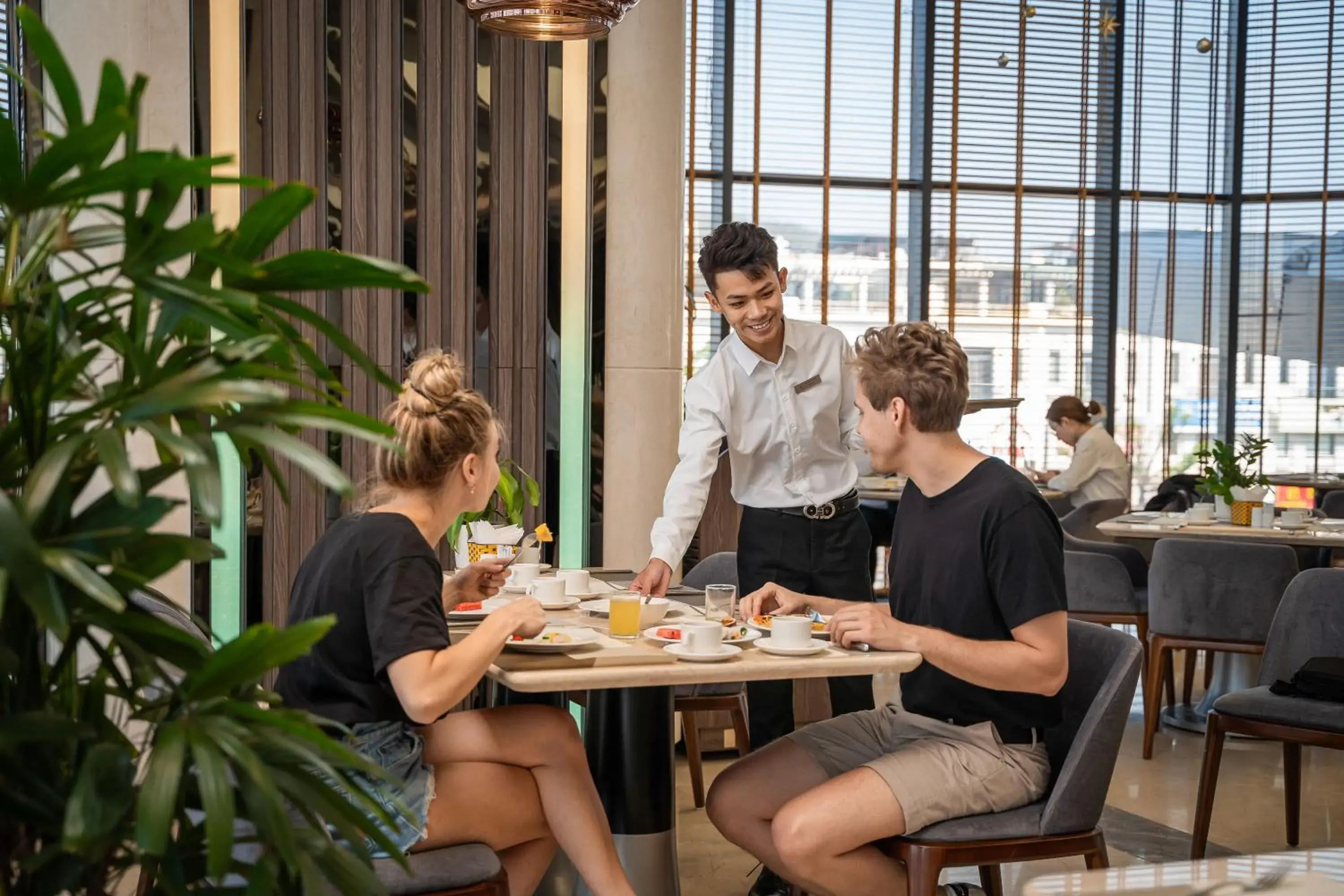 Staff in DeLaSea Ha Long Hotel - Modern Bayview Escape Staff in DeLaSea Ha Long Hotel - Modern Bayview Escape